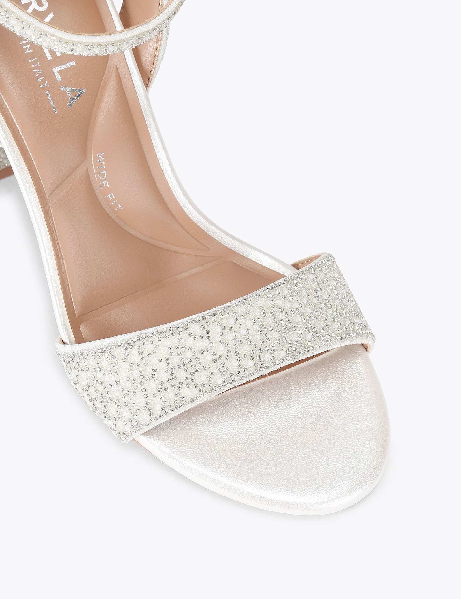 Wide Fit Embellished Block Heel Sandals - image 4