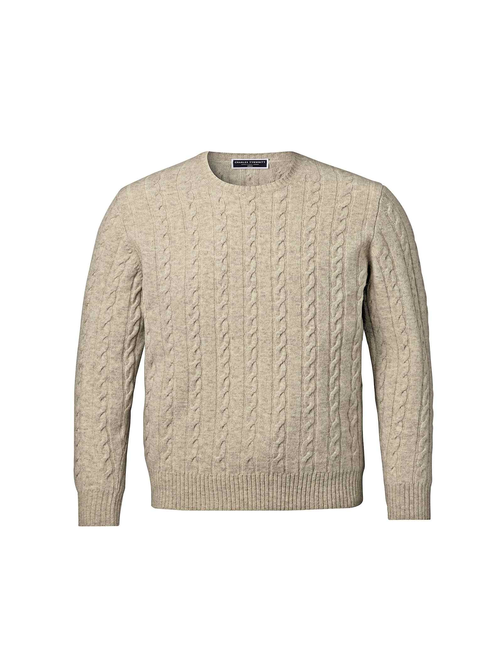 Pure Merino Wool Crew Neck Jumper - image 2