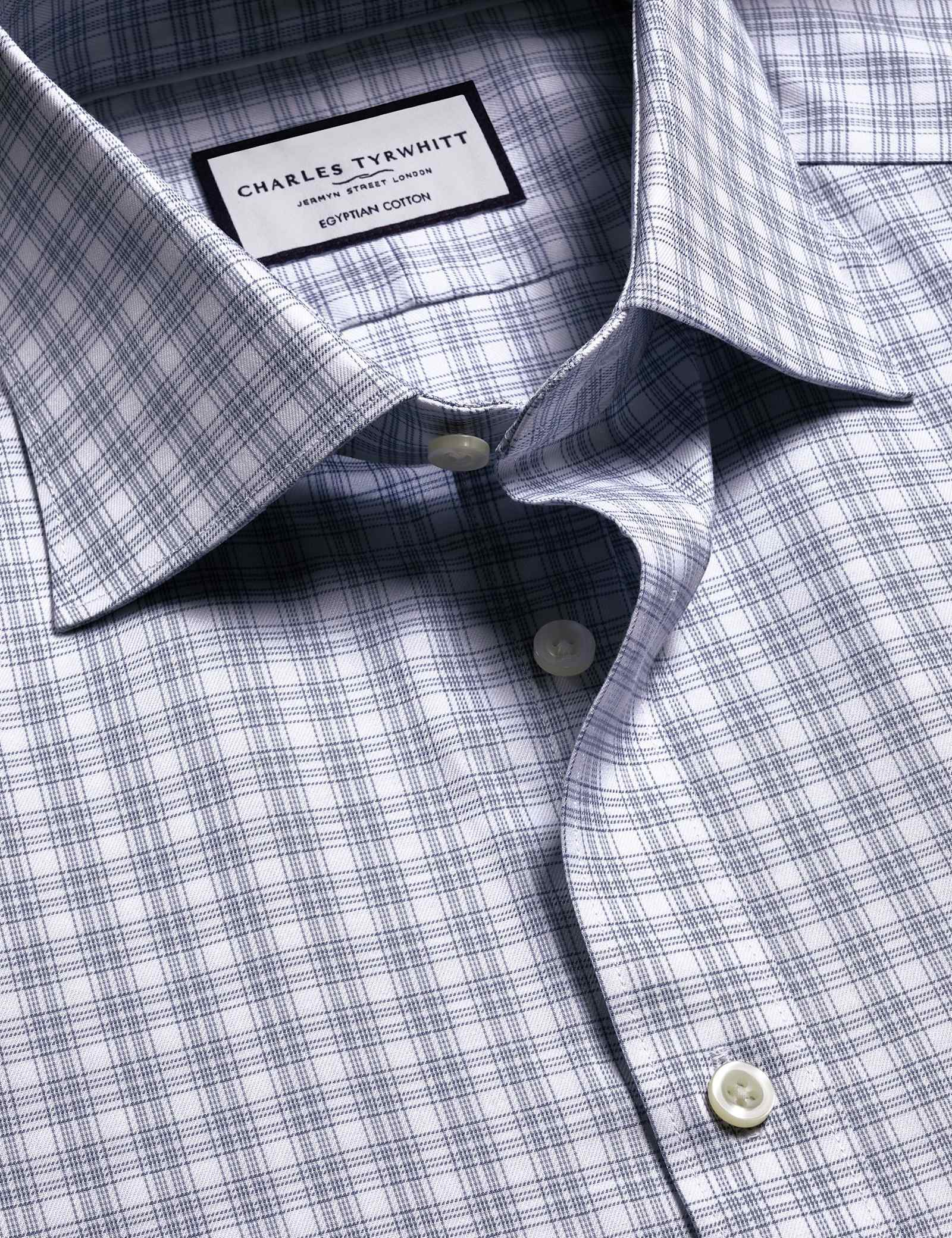 Slim Fit Pure Cotton Check Shirt - image 3