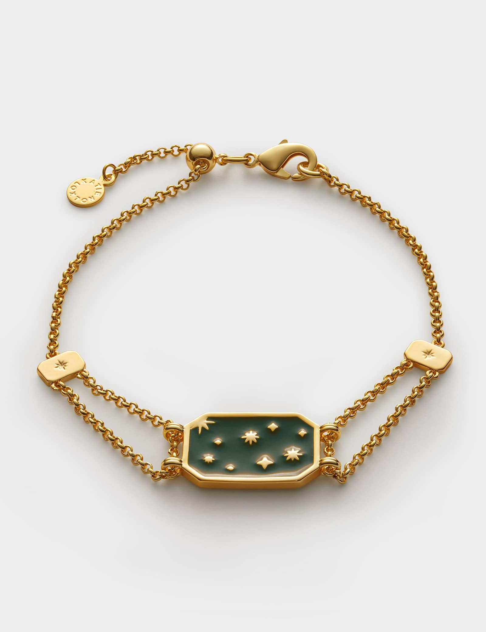 Gold Coated Night Sky Waterproof Bracelet - image 4