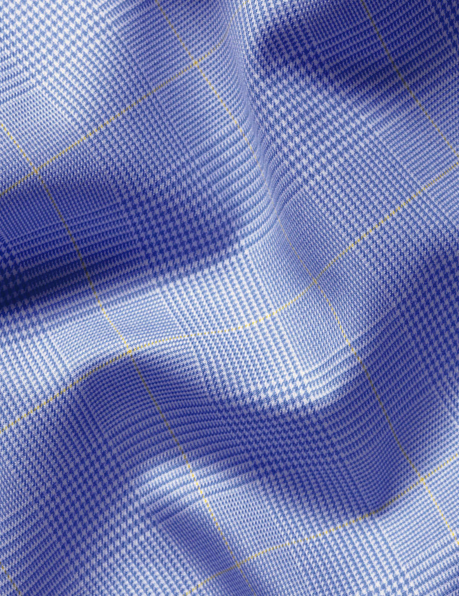 Slim Fit Non Iron Pure Cotton Check Shirt - image 4