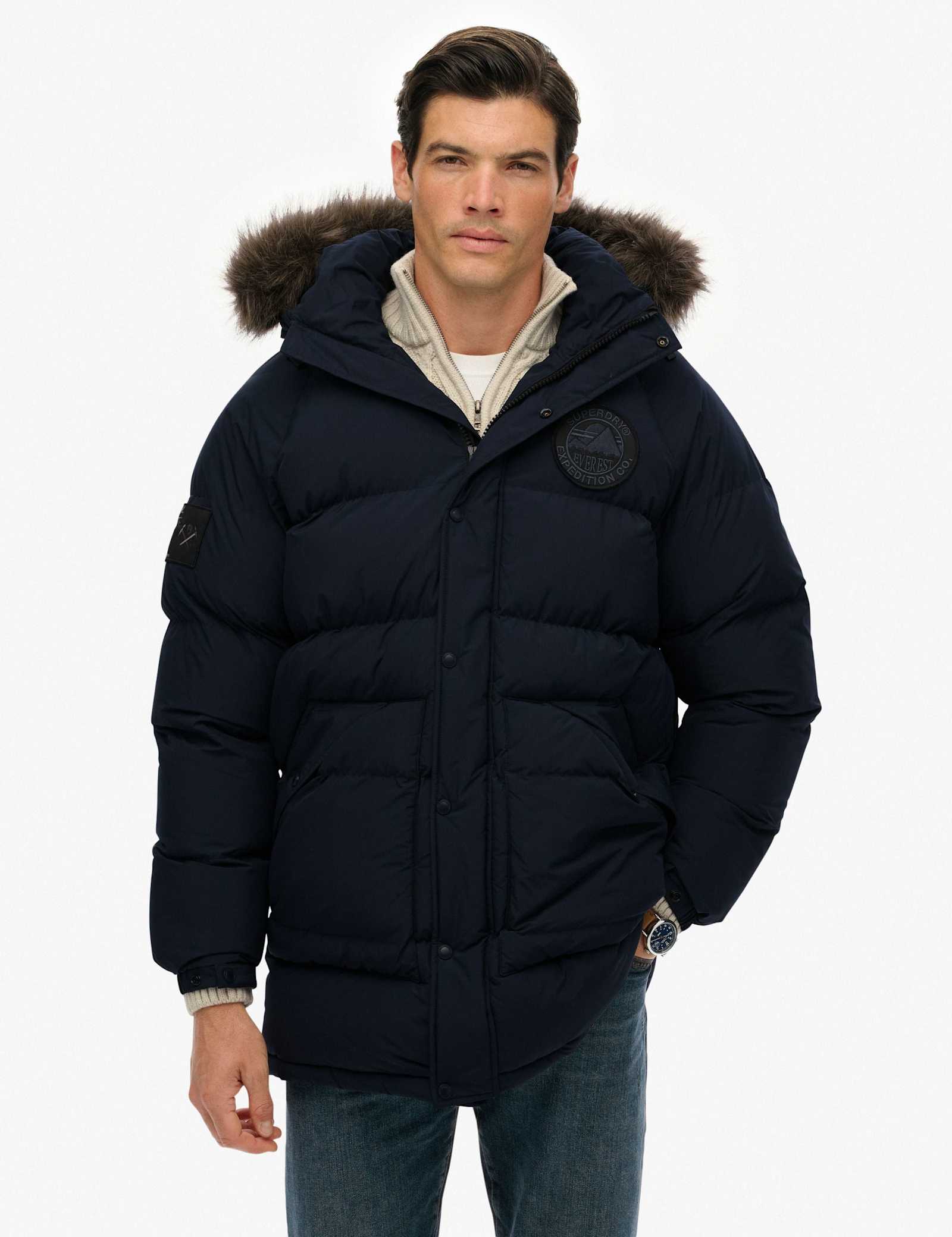 Hooded Padded Parka Jacket - image 4