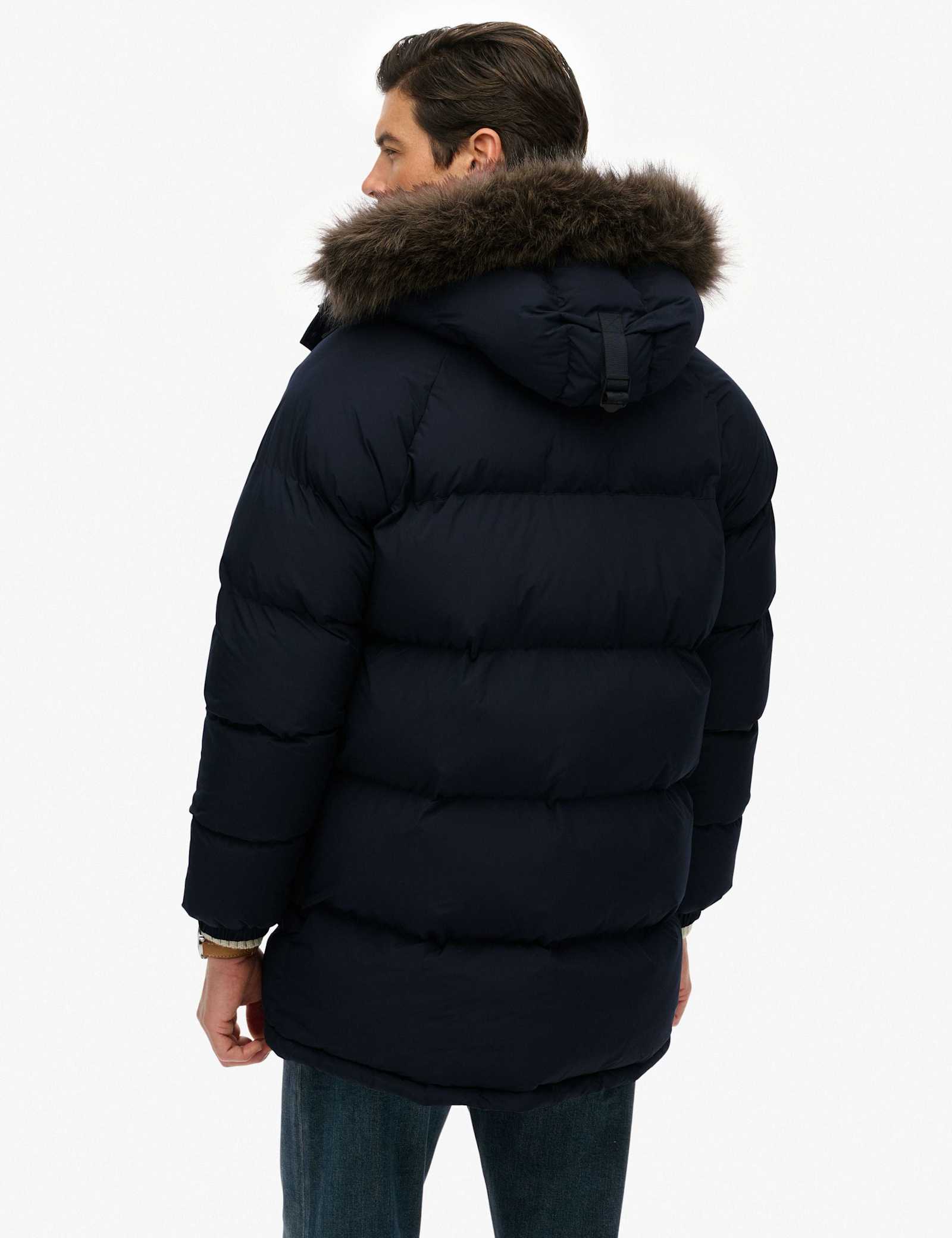 Hooded Padded Parka Jacket - image 3