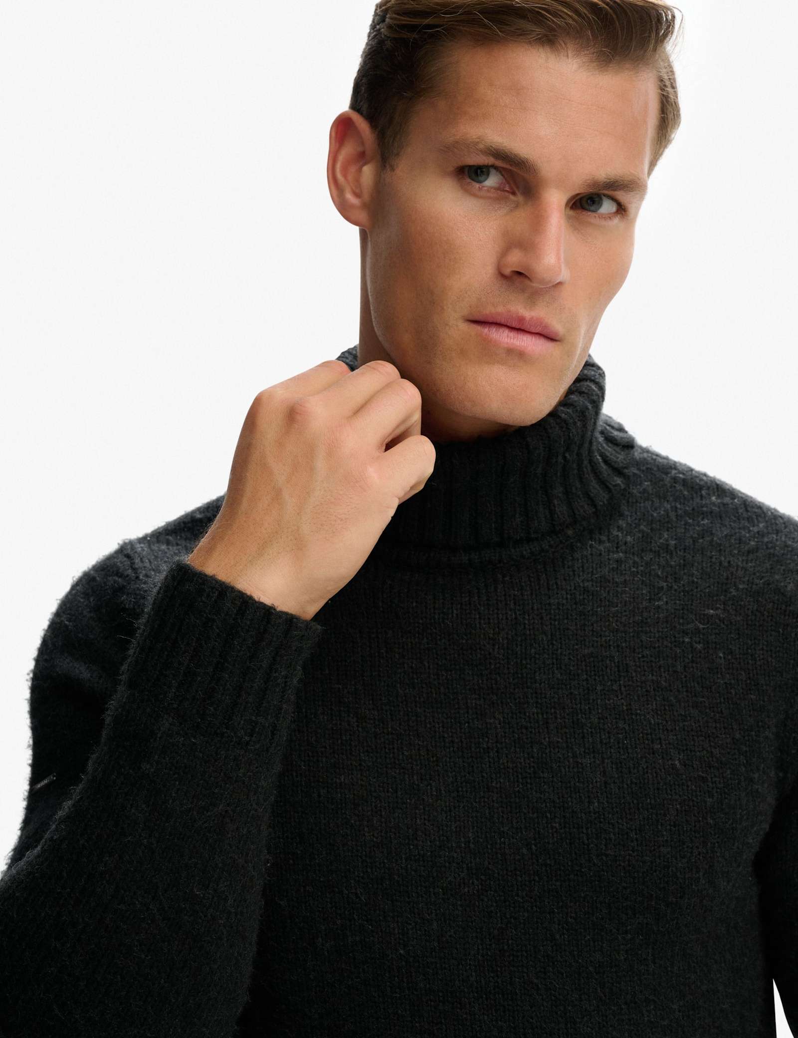 Brushed Roll Neck Jumper - image 3