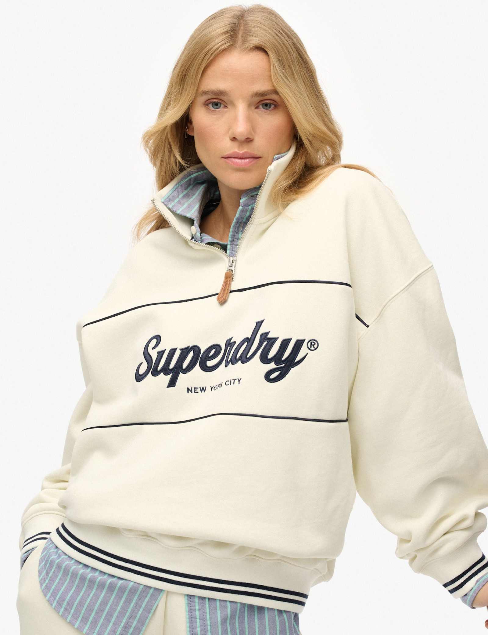 Cotton Rich Funnel Neck Sweatshirt - image 5