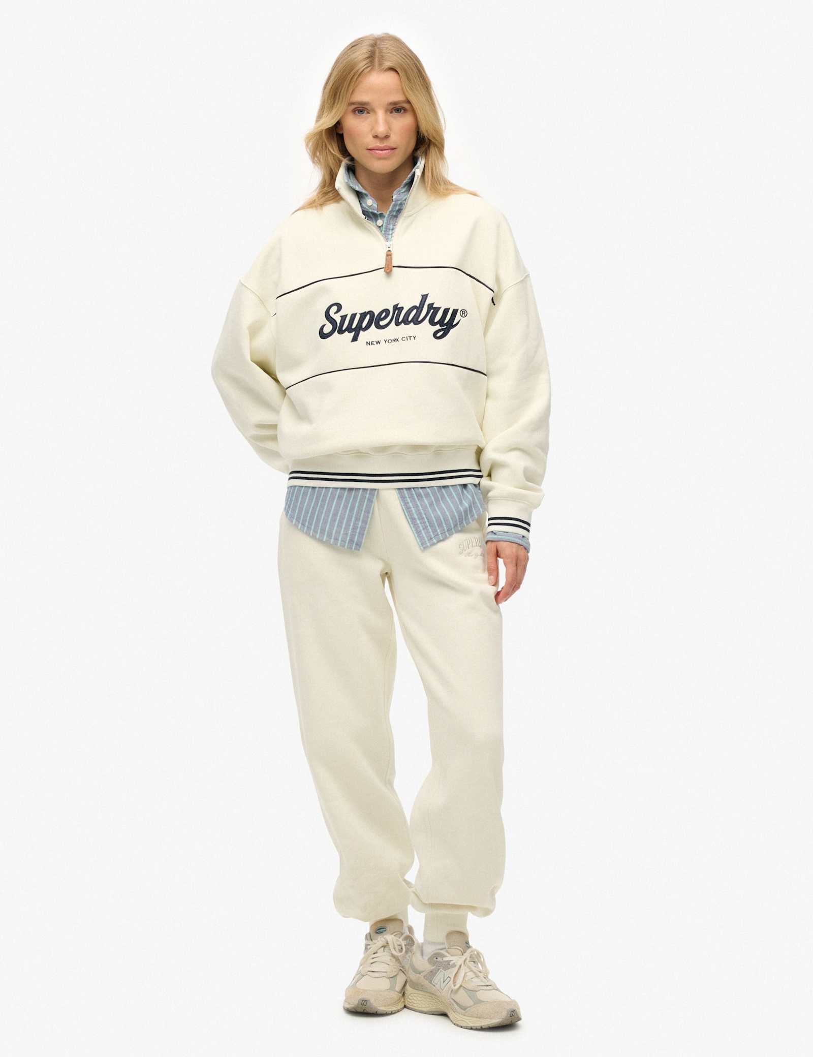 Cotton Rich Funnel Neck Sweatshirt - image 3