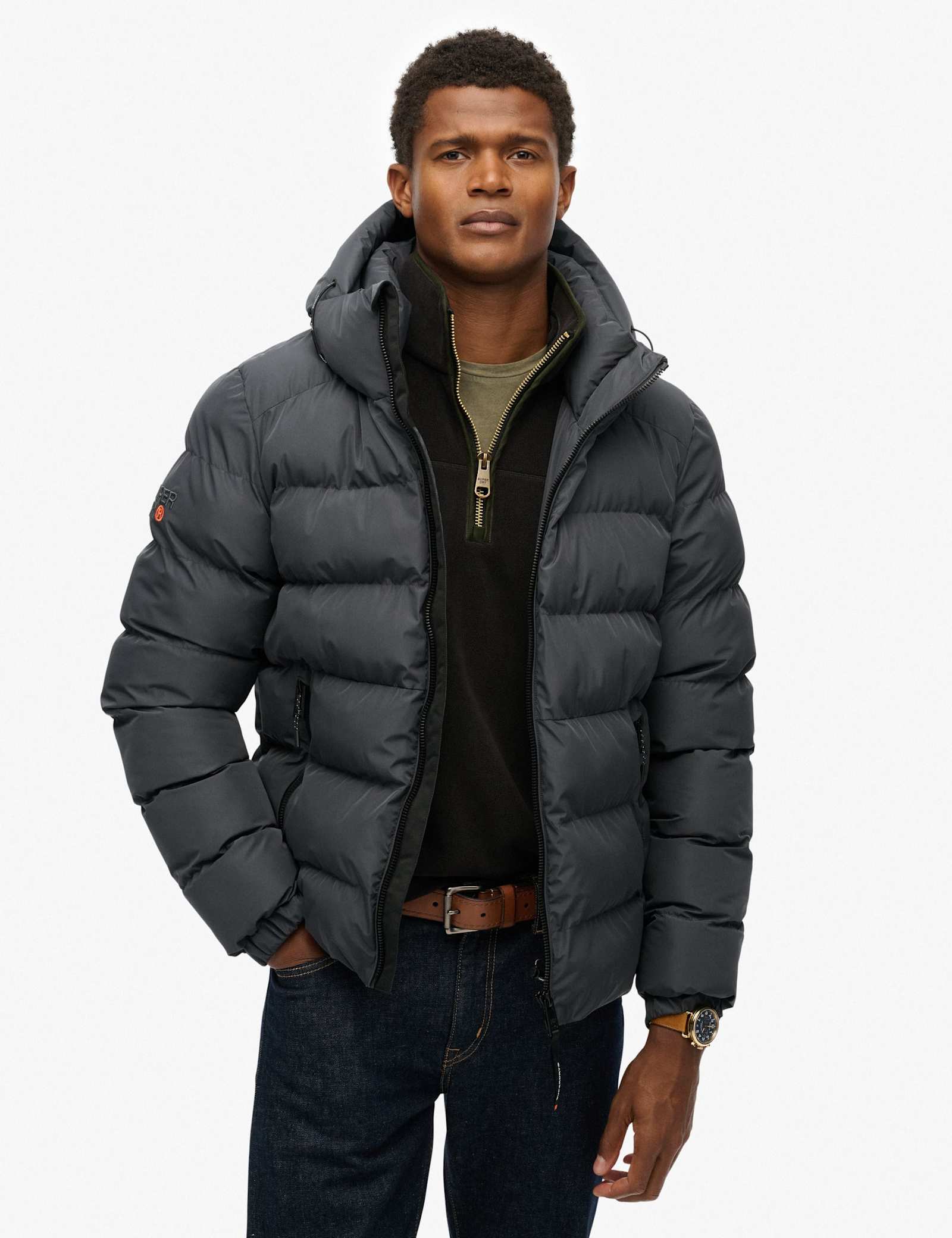 Hooded Puffer Jacket - image 2