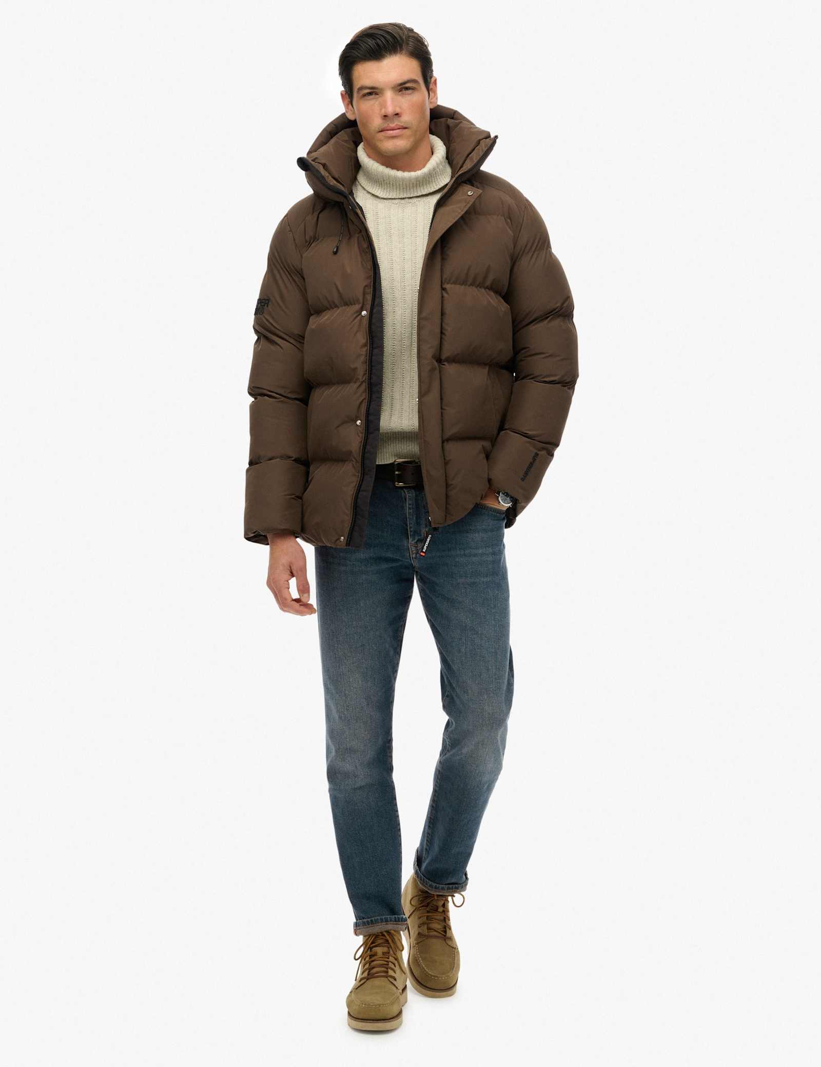 Hooded Padded Puffer Jacket - image 2