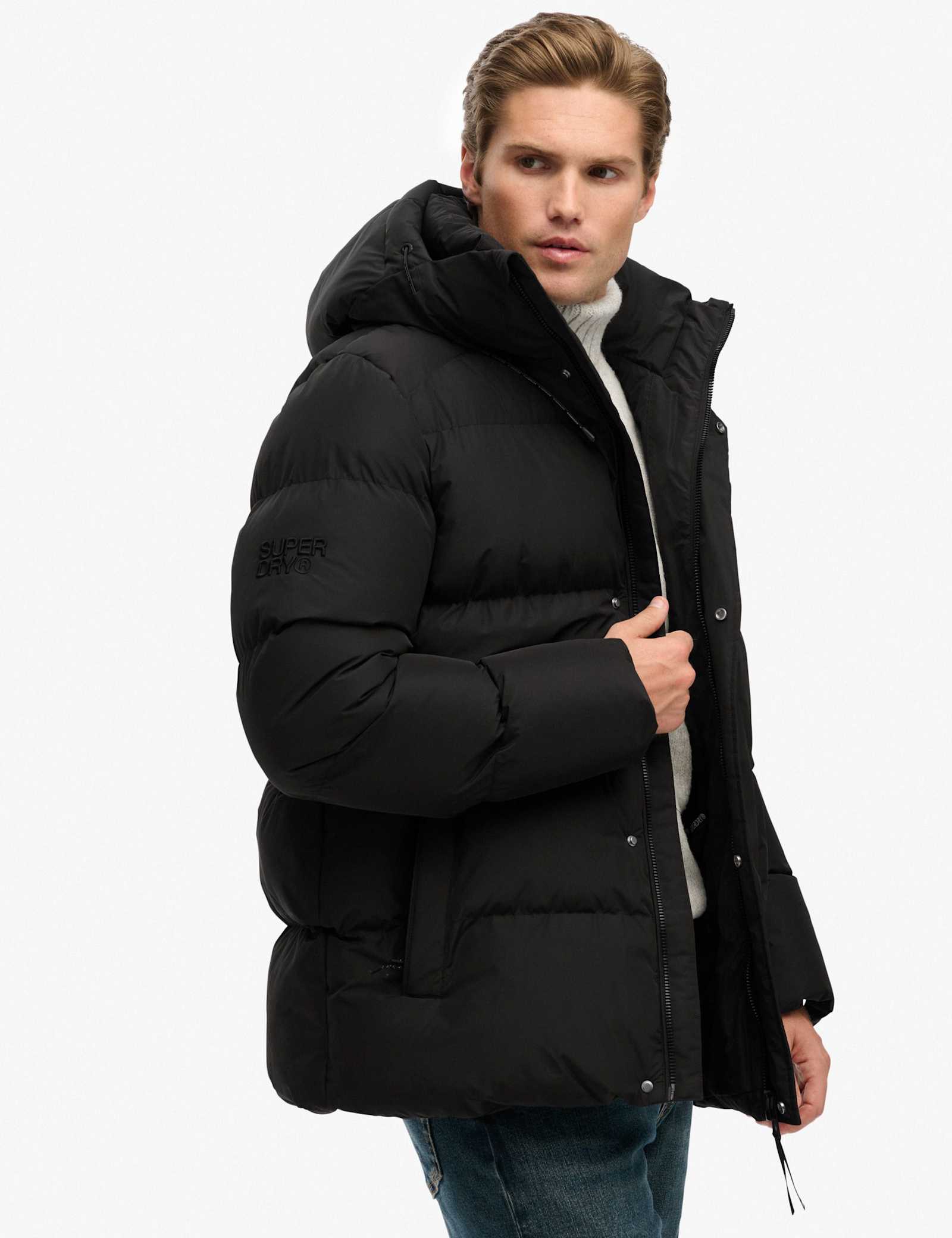 Hooded Padded Puffer Jacket - image 1