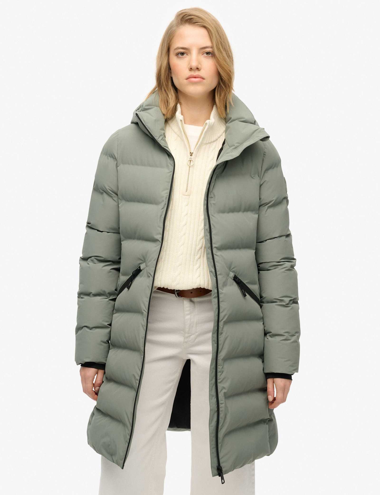 Hooded Padded Longline Puffer Jacket - image 4