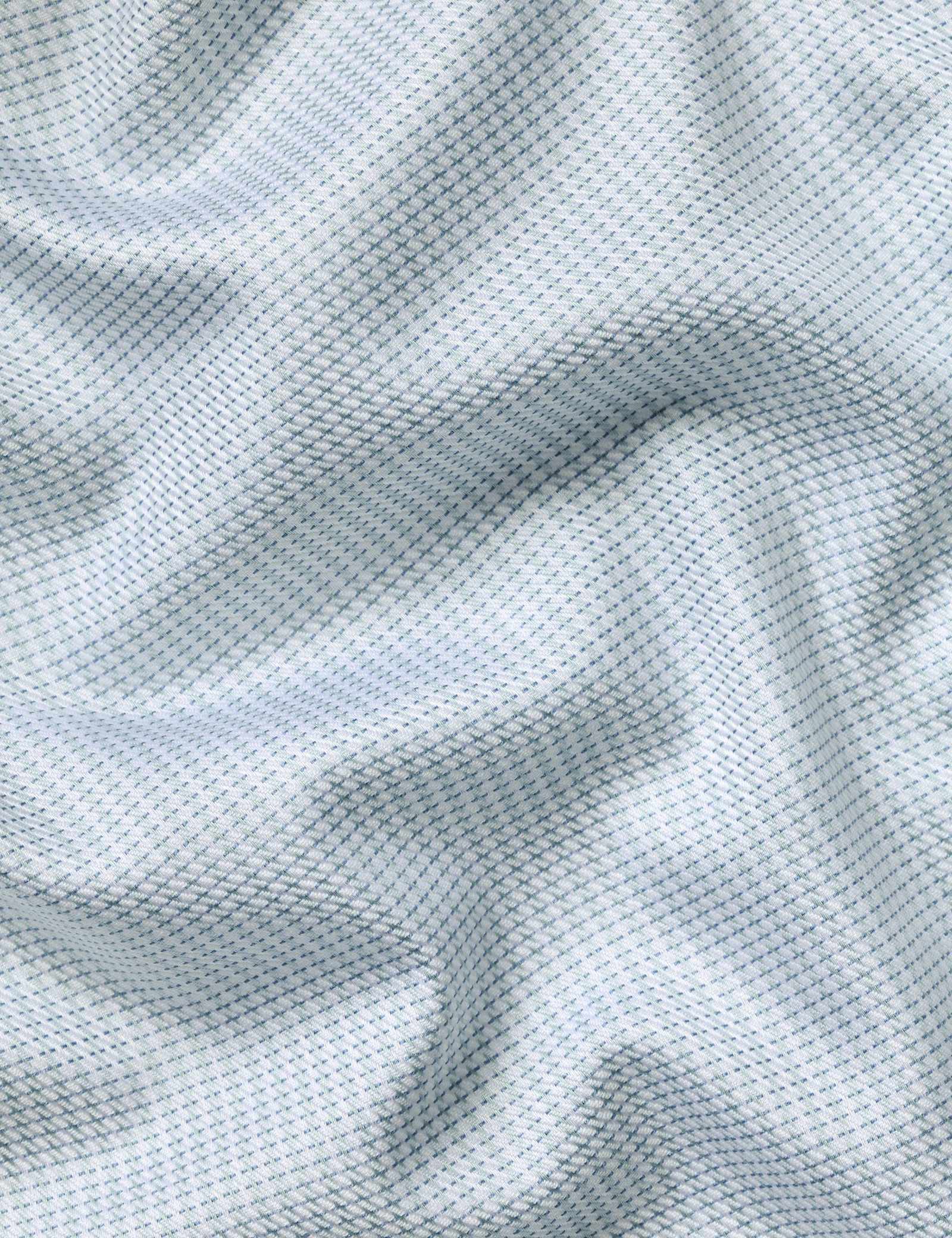 Slim Fit Non Iron Pure Cotton Puppytooth Shirt - image 2