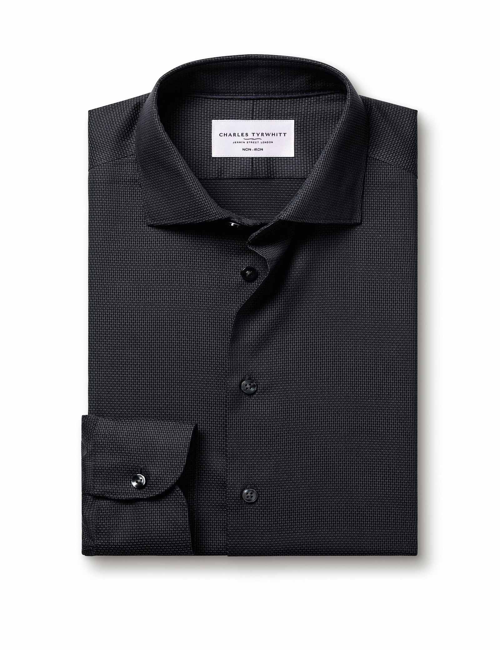 Slim Fit Non Iron Pure Cotton Shirt - image 2