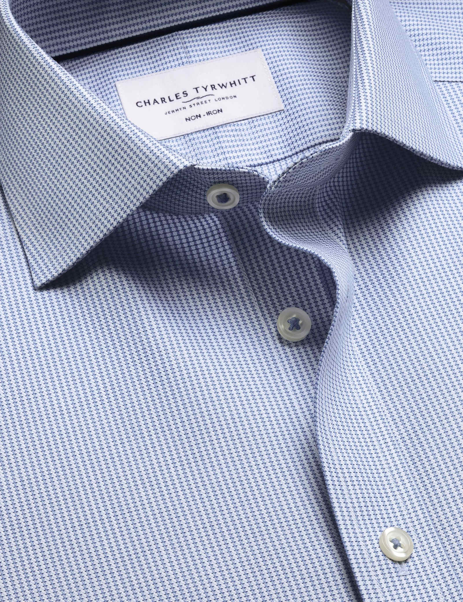 Slim Fit Non Iron Pure Cotton Shirt - image 5