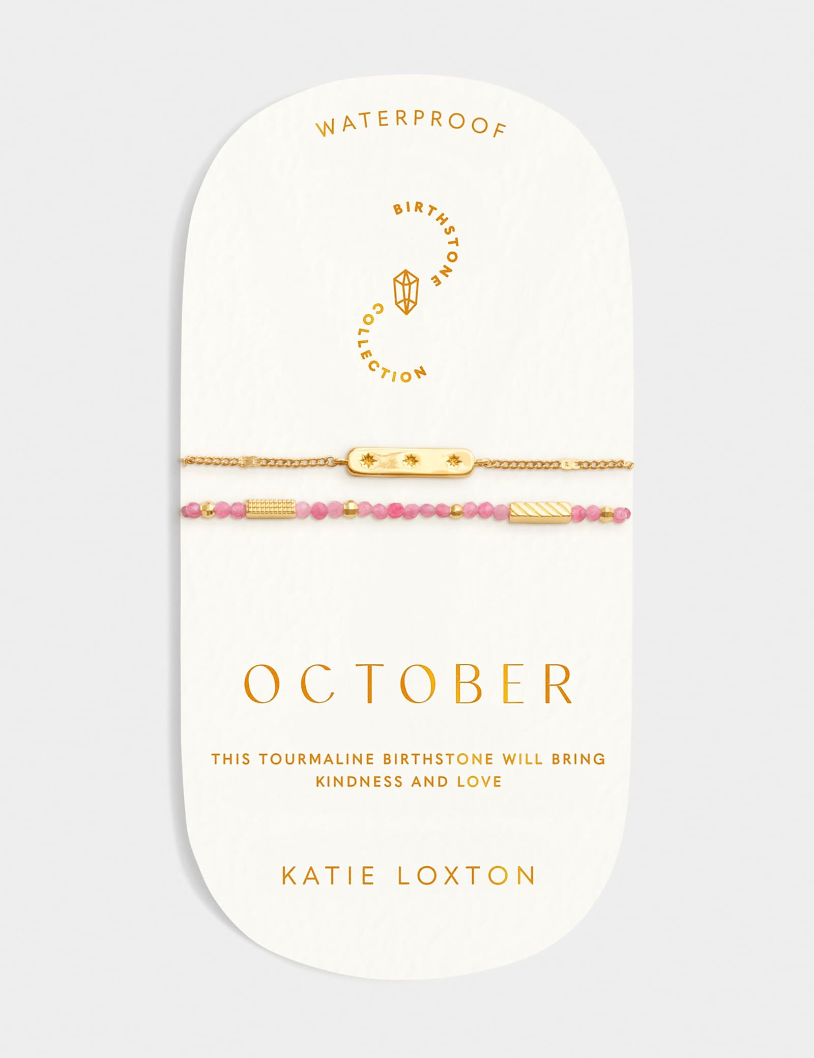 October Waterproof Birthstone Bracelet - image 2