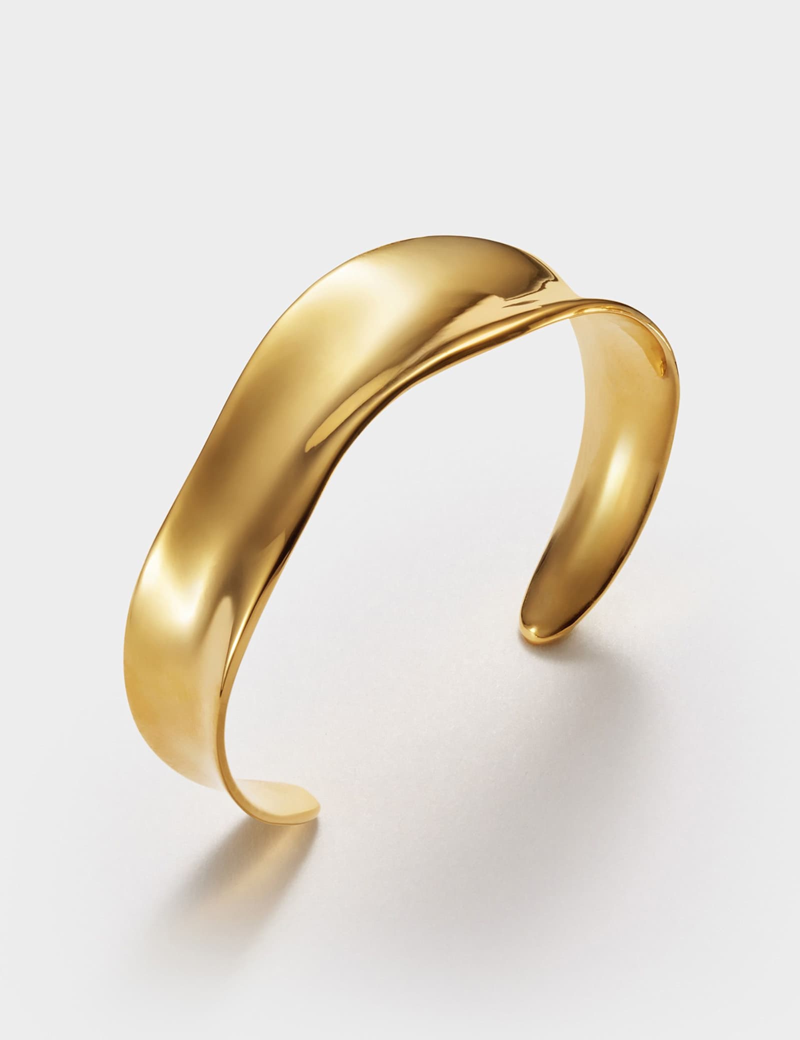 Gold Plated Waterproof Cuff Bangle - image 4