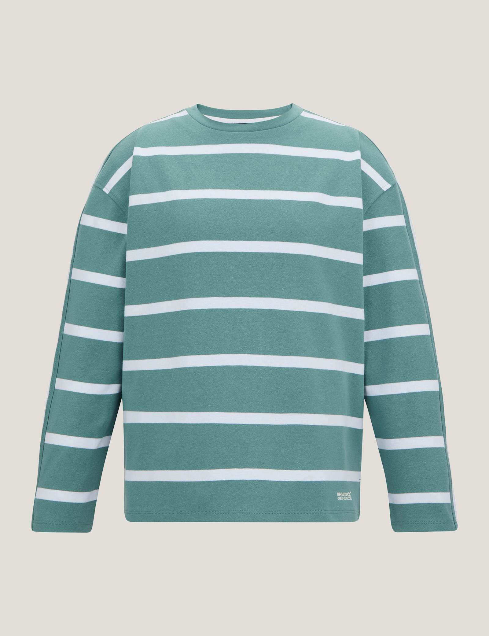 Avira Cotton Rich Striped Sweatshirt - image 4