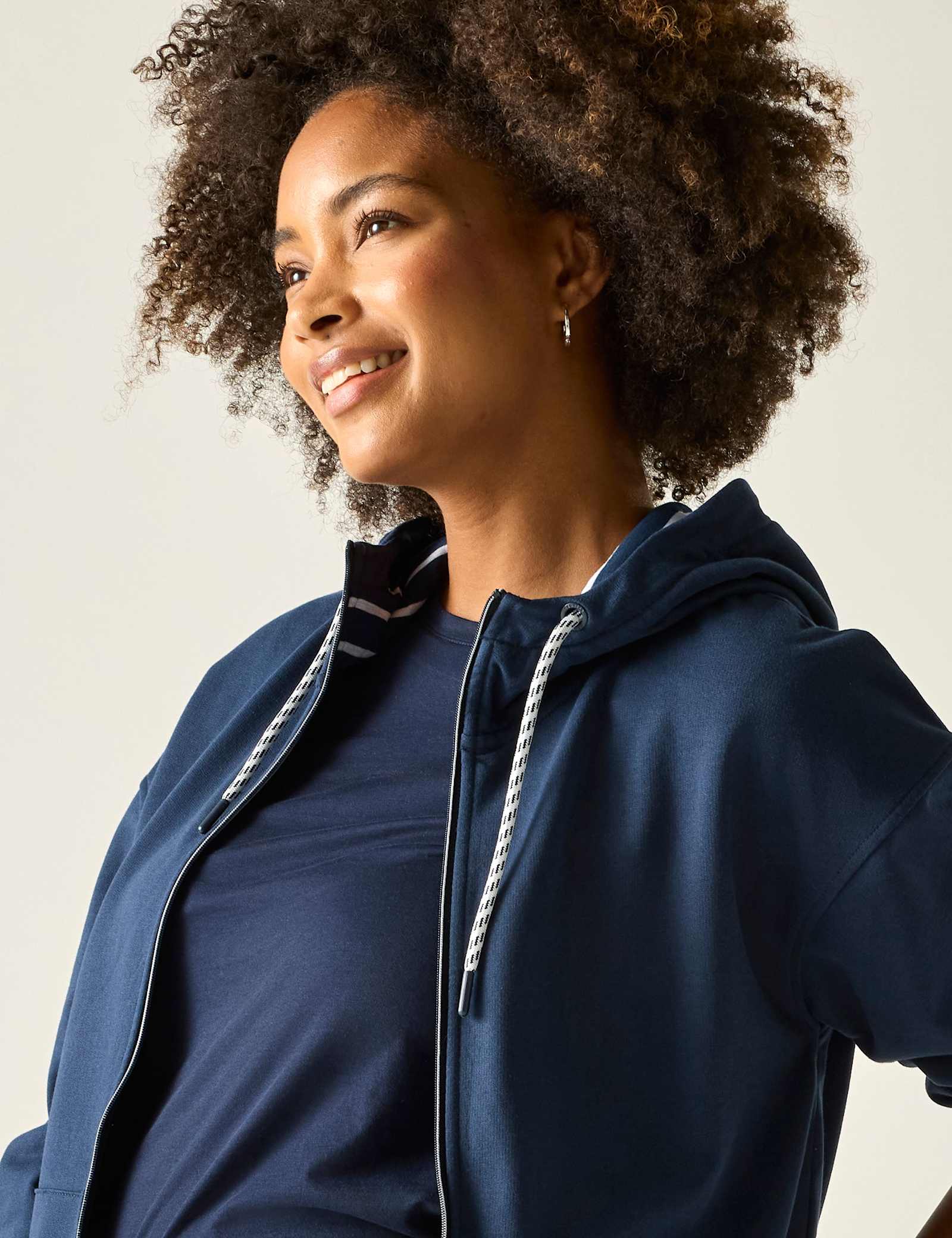 Bayletta Cotton Rich Zip Up Hoodie - image 4
