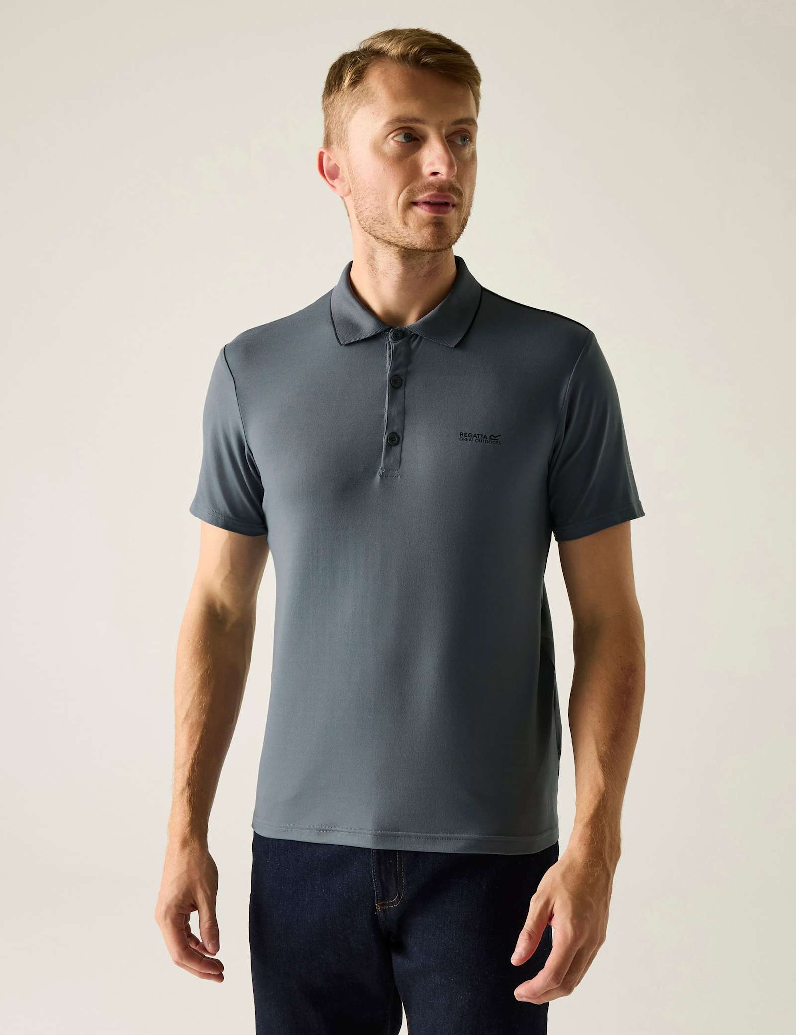 Maverik Stretch Tipped Collar Polo Shirt - image 3