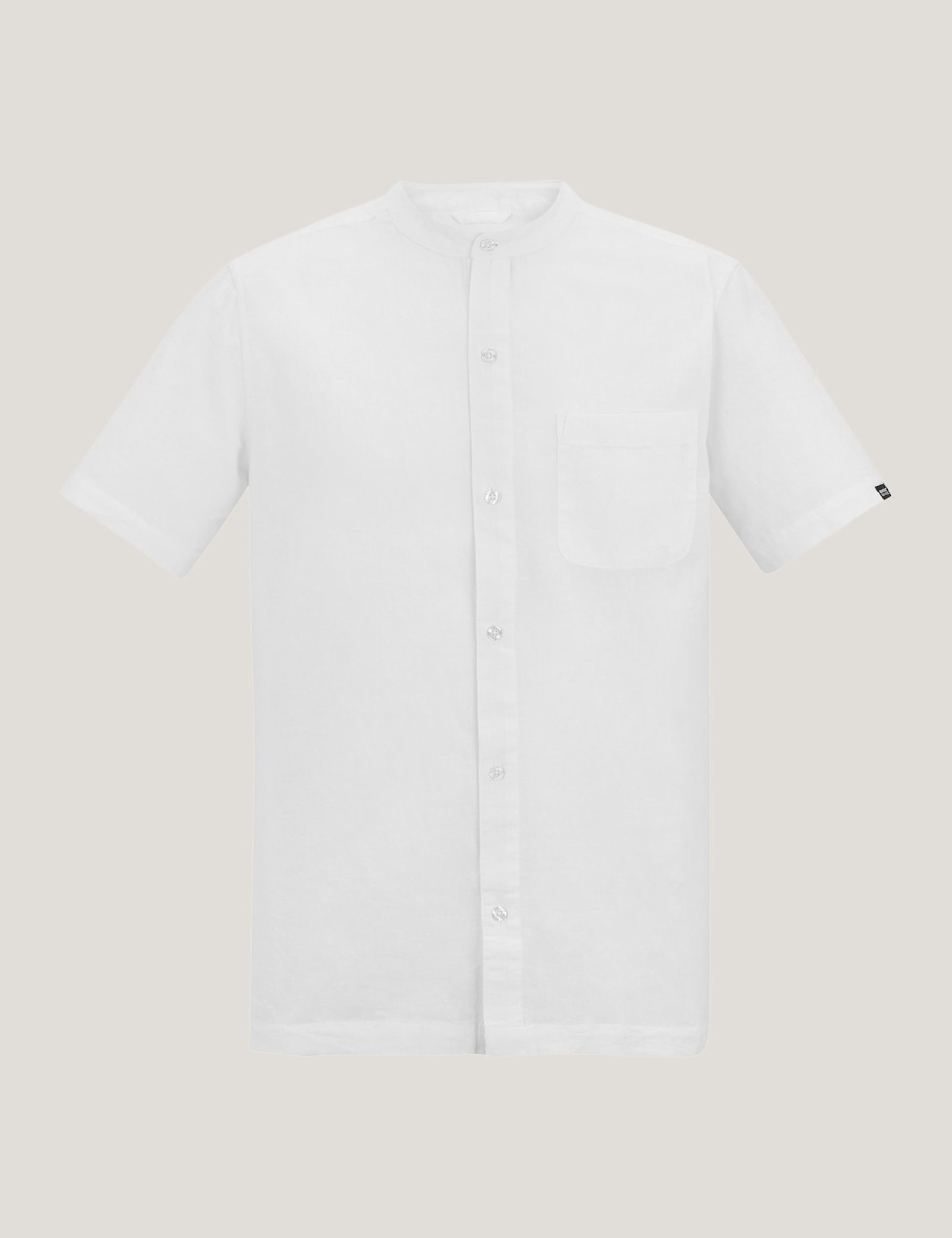 Lovrey Cotton Linen Blend Short Sleeve Shirt - image 1