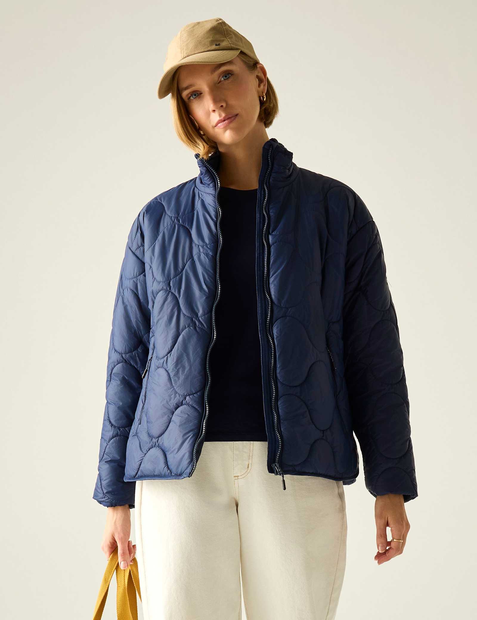 Carlotte Padded Quilted Zip Up Jacket - image 5