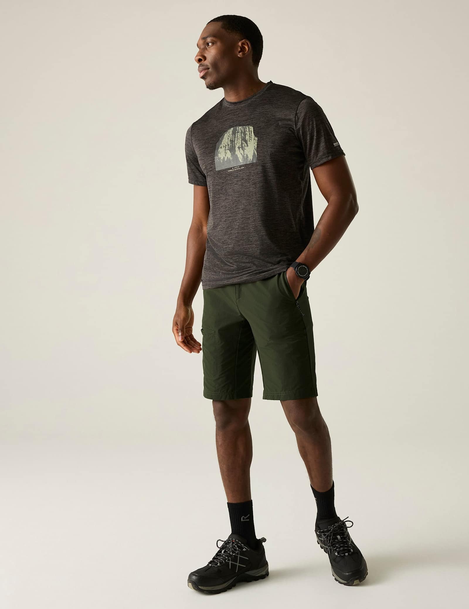 Highton II Stretch Zip Pocket Walking Shorts - image 5