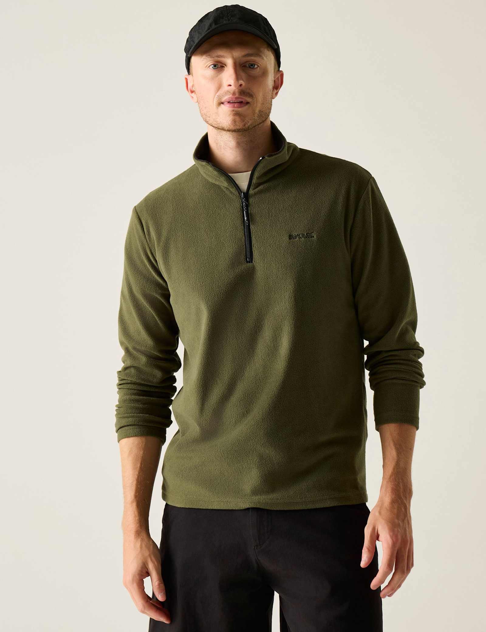 Thompson Funnel Neck Half Zip Fleece - image 2