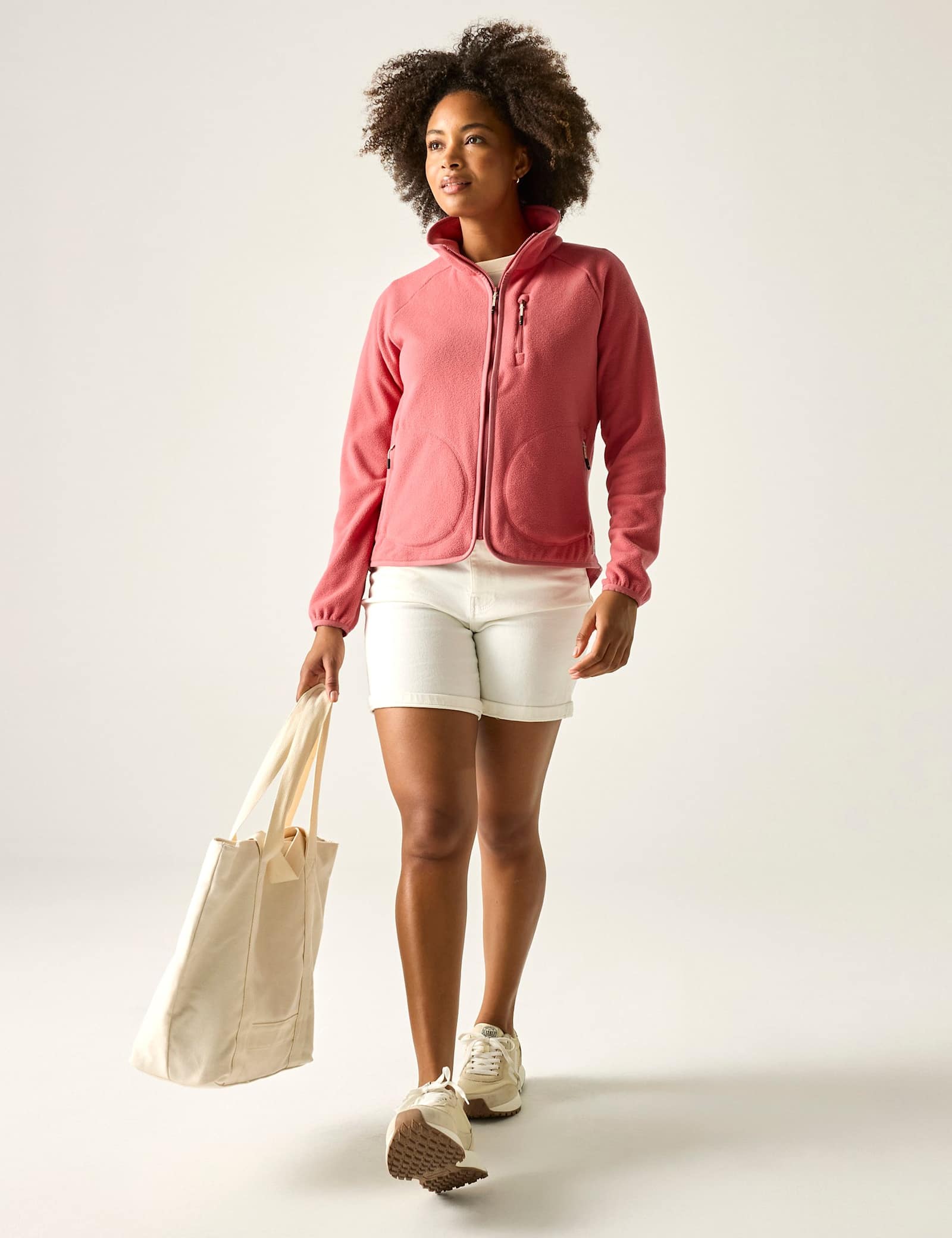 Frankie Funnel Neck Fleece Jacket - image 5