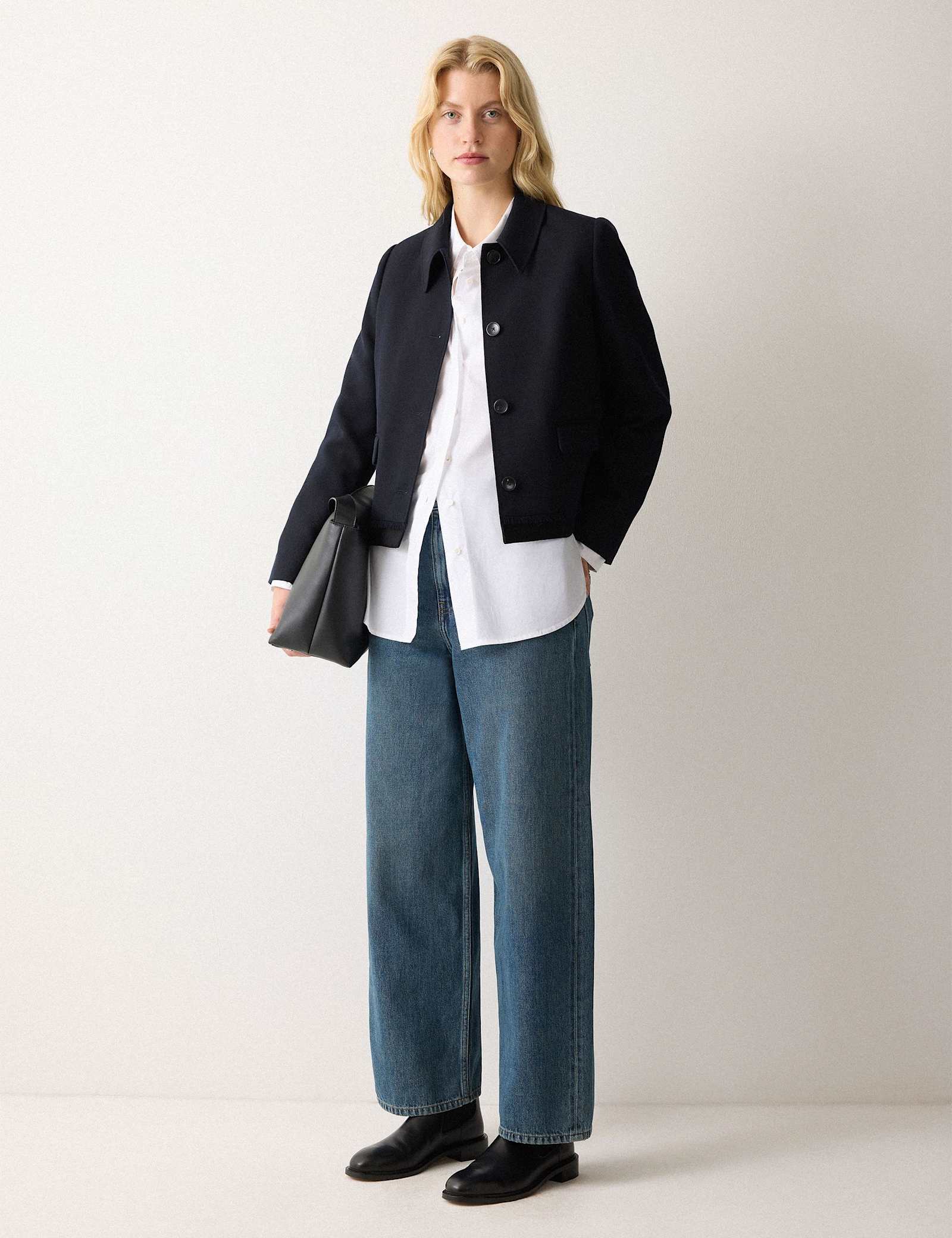 High Waisted Barrel Jeans - image 2