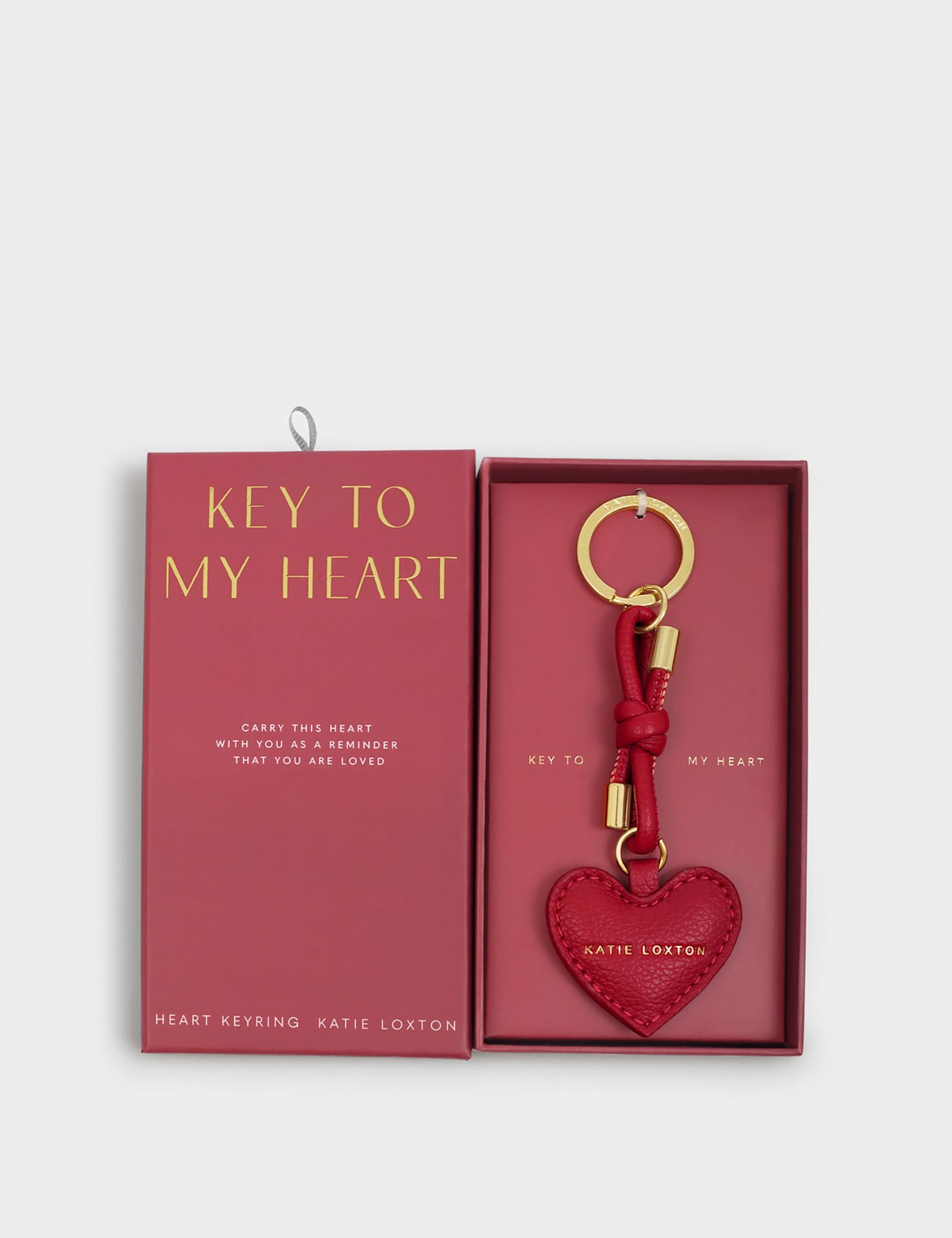 Gift Boxed Heart Keyring - image 1