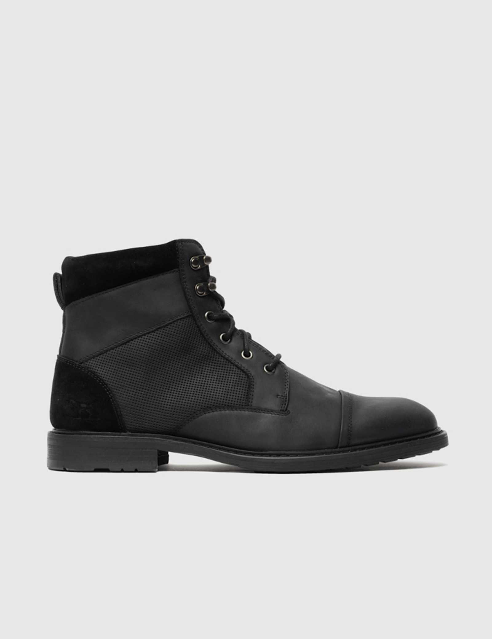 Leather Military Boots - image 1