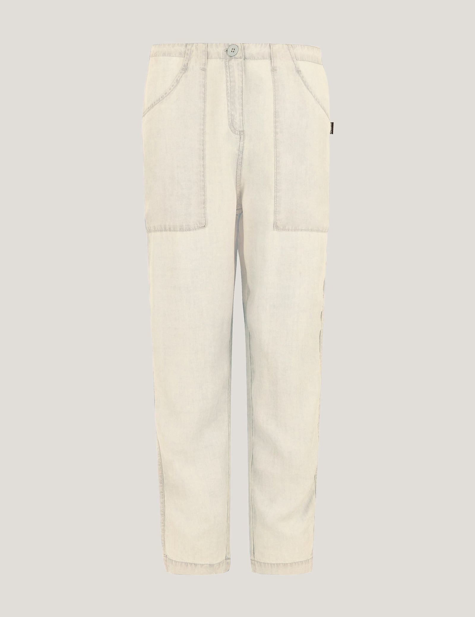 Shorebella Cotton Blend Straight Leg Cropped Trousers - image 3