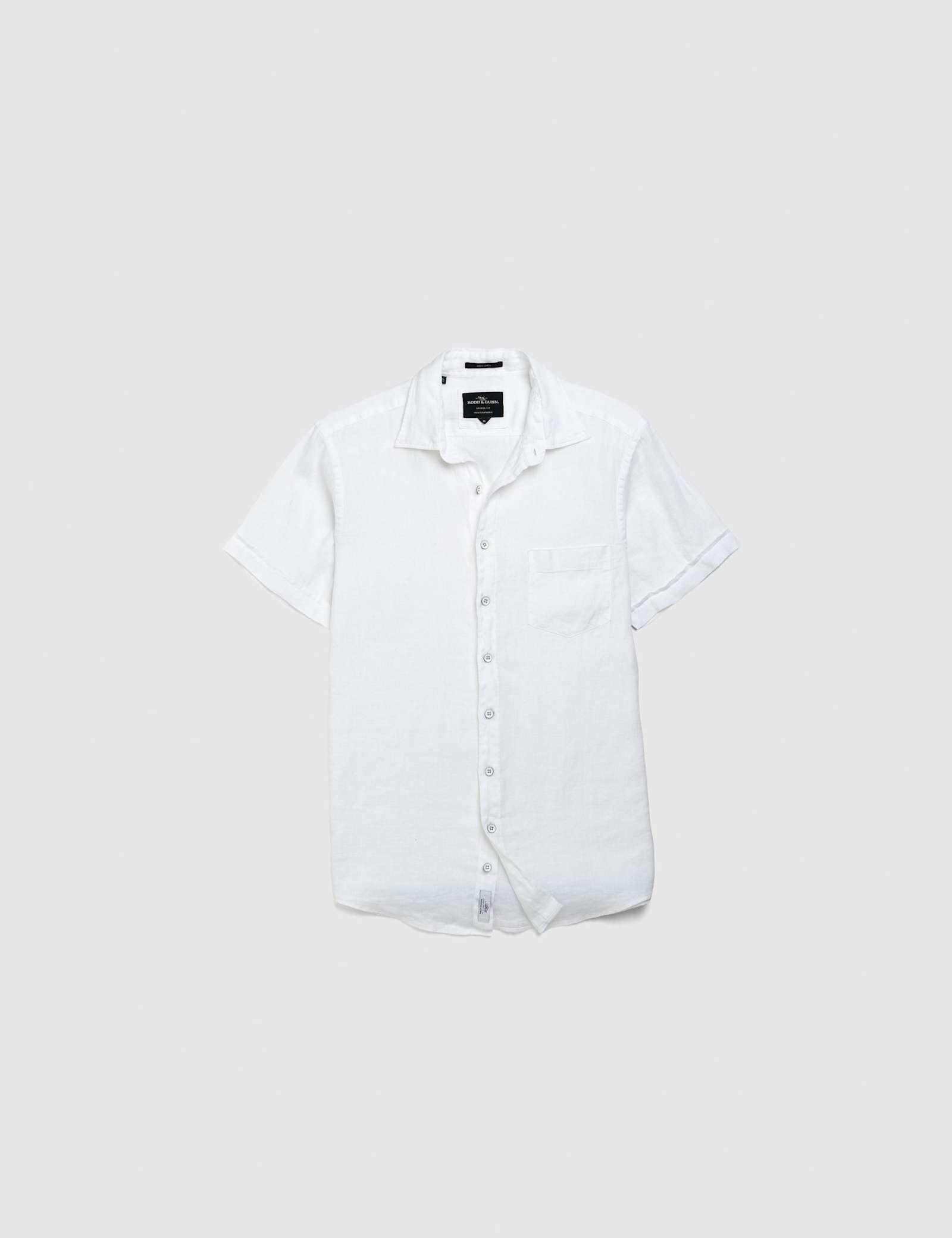 Palm Beach Slim Fit Pure Linen Shirt - image 2