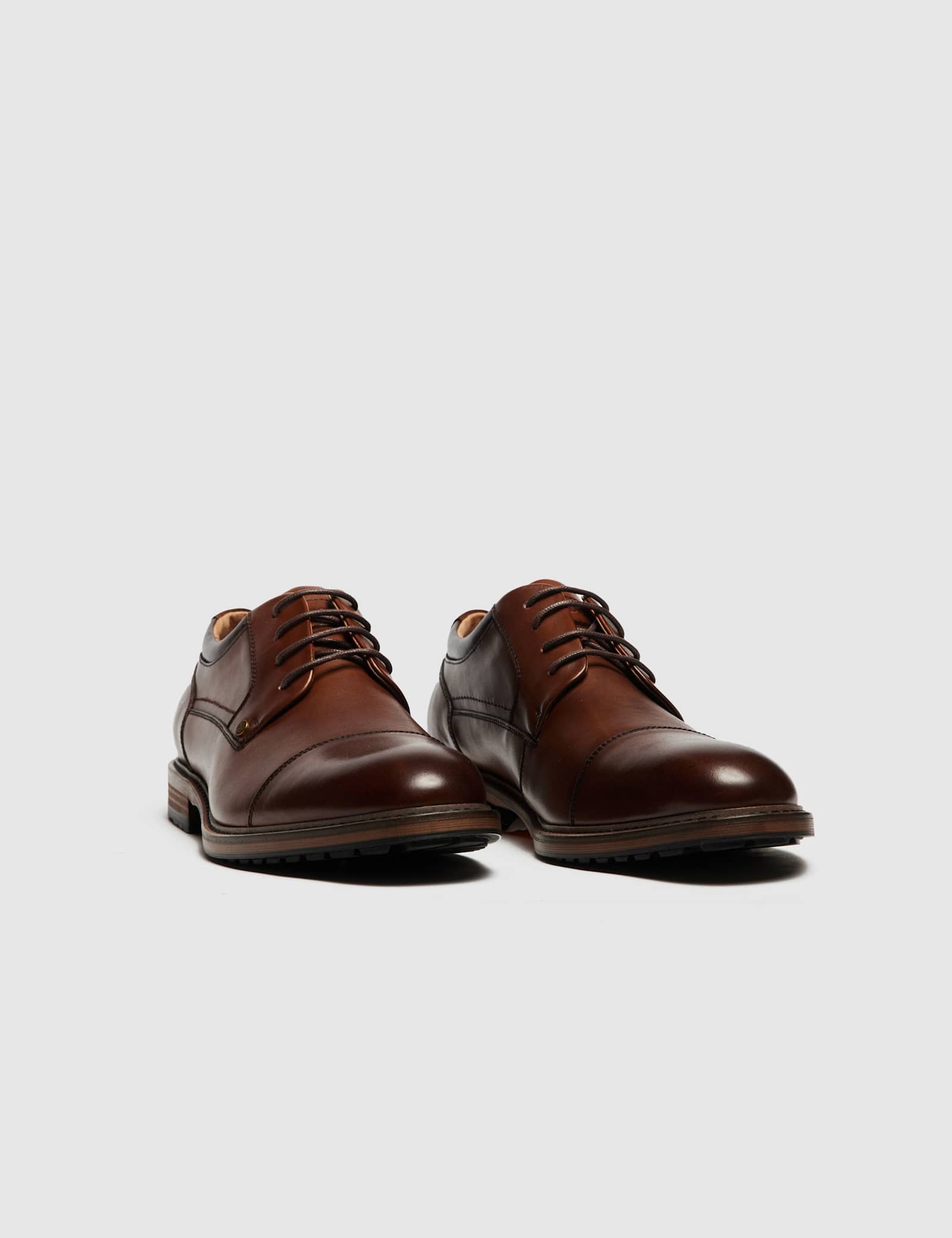 Darfield Leather Derby Shoes - image 5