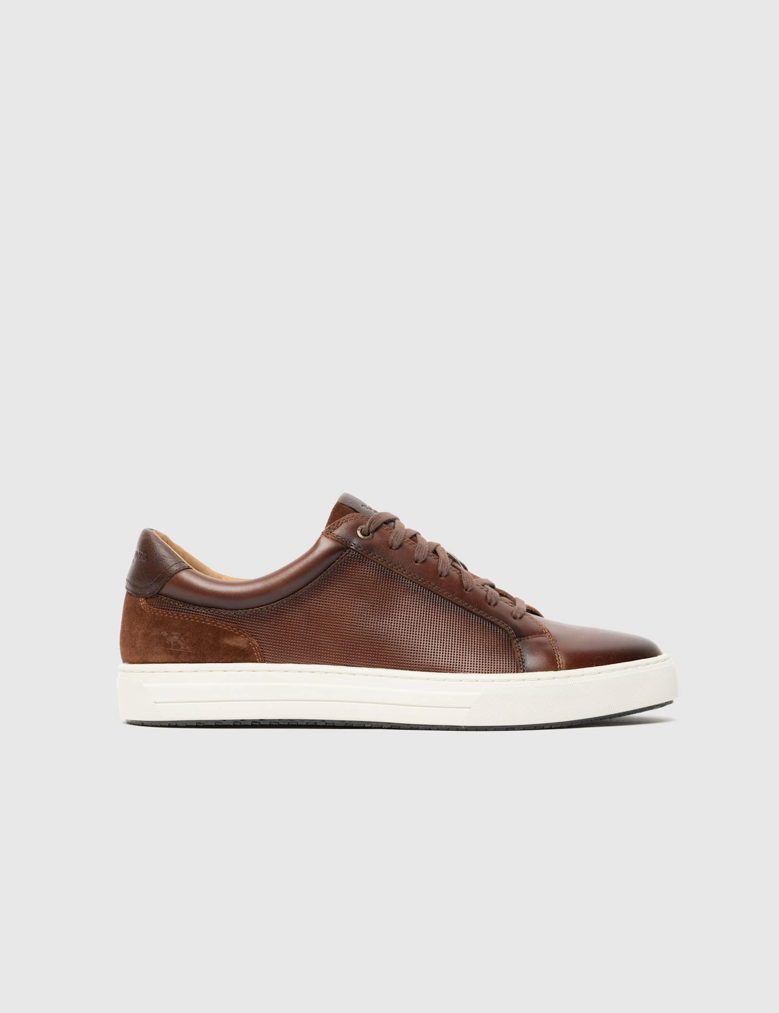 Leather Lace Up Trainers - image 3