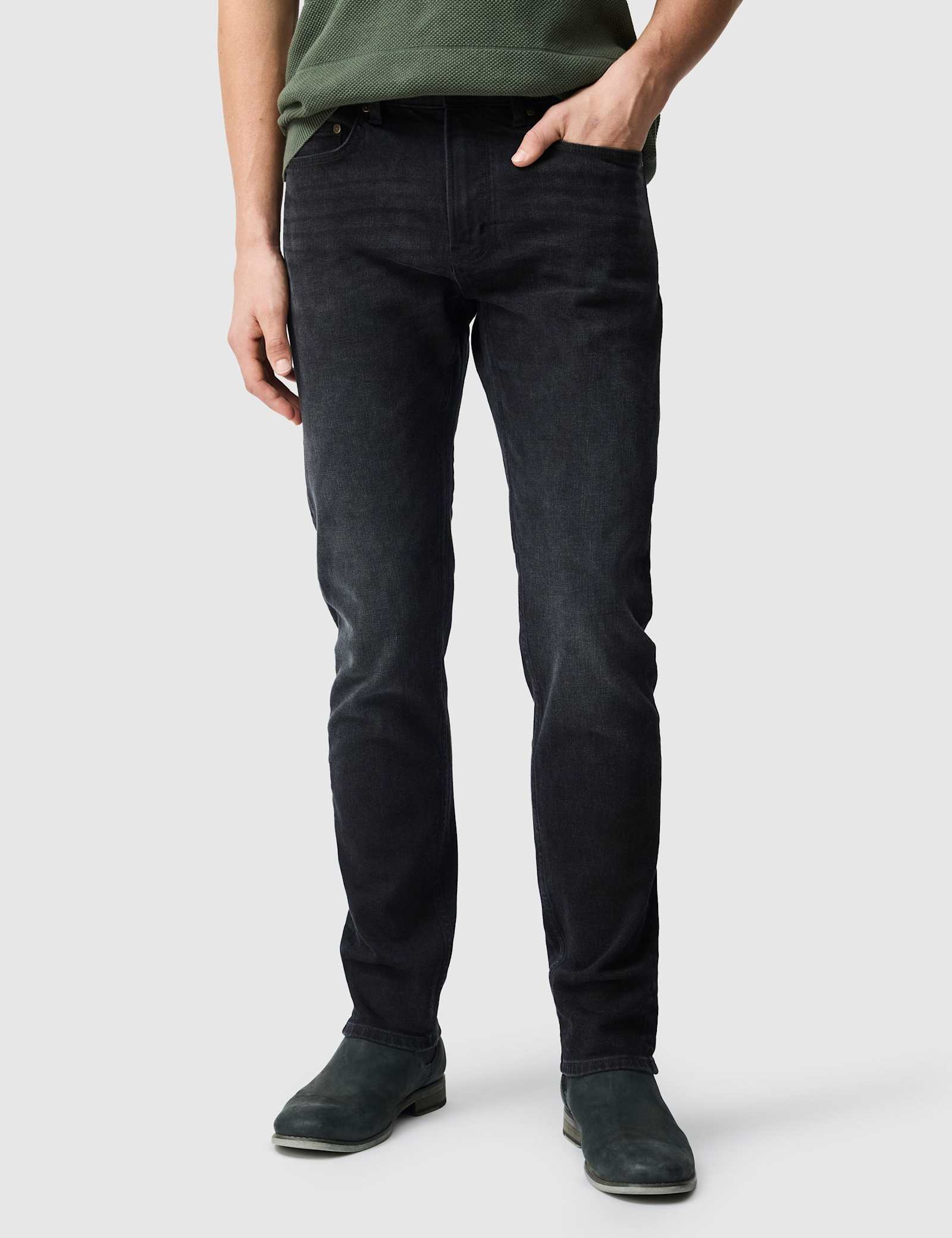 Lyell Regular Fit 5 Pocket Jeans - image 2