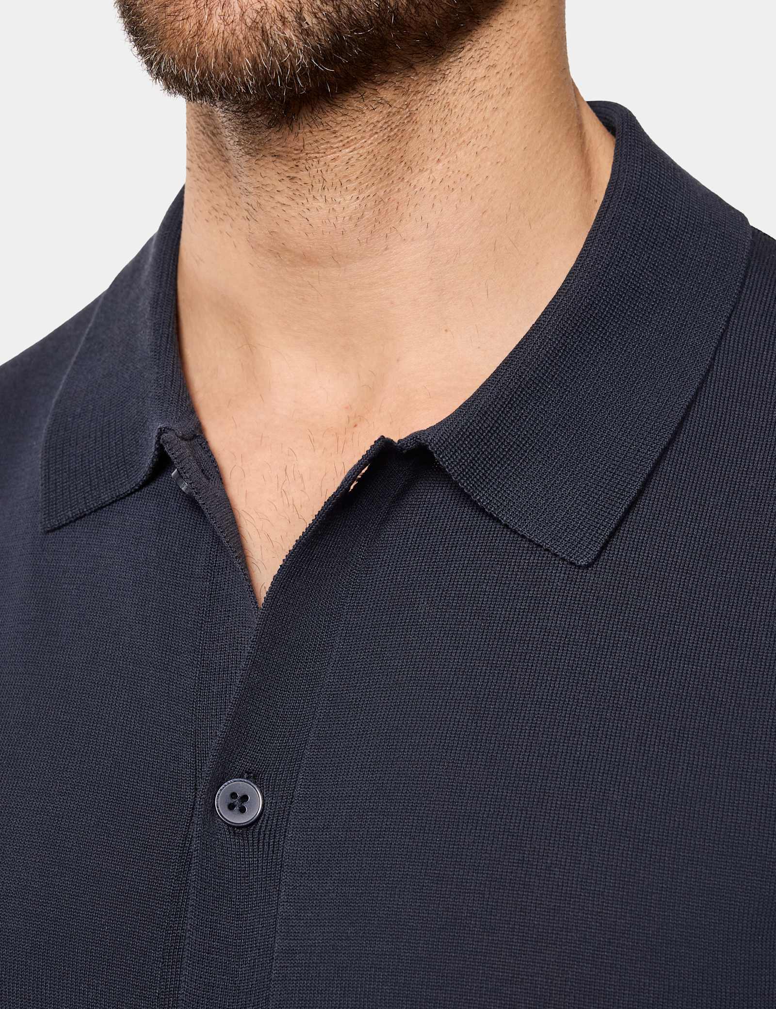 Pure Cotton Button Through Polo Shirt - image 3