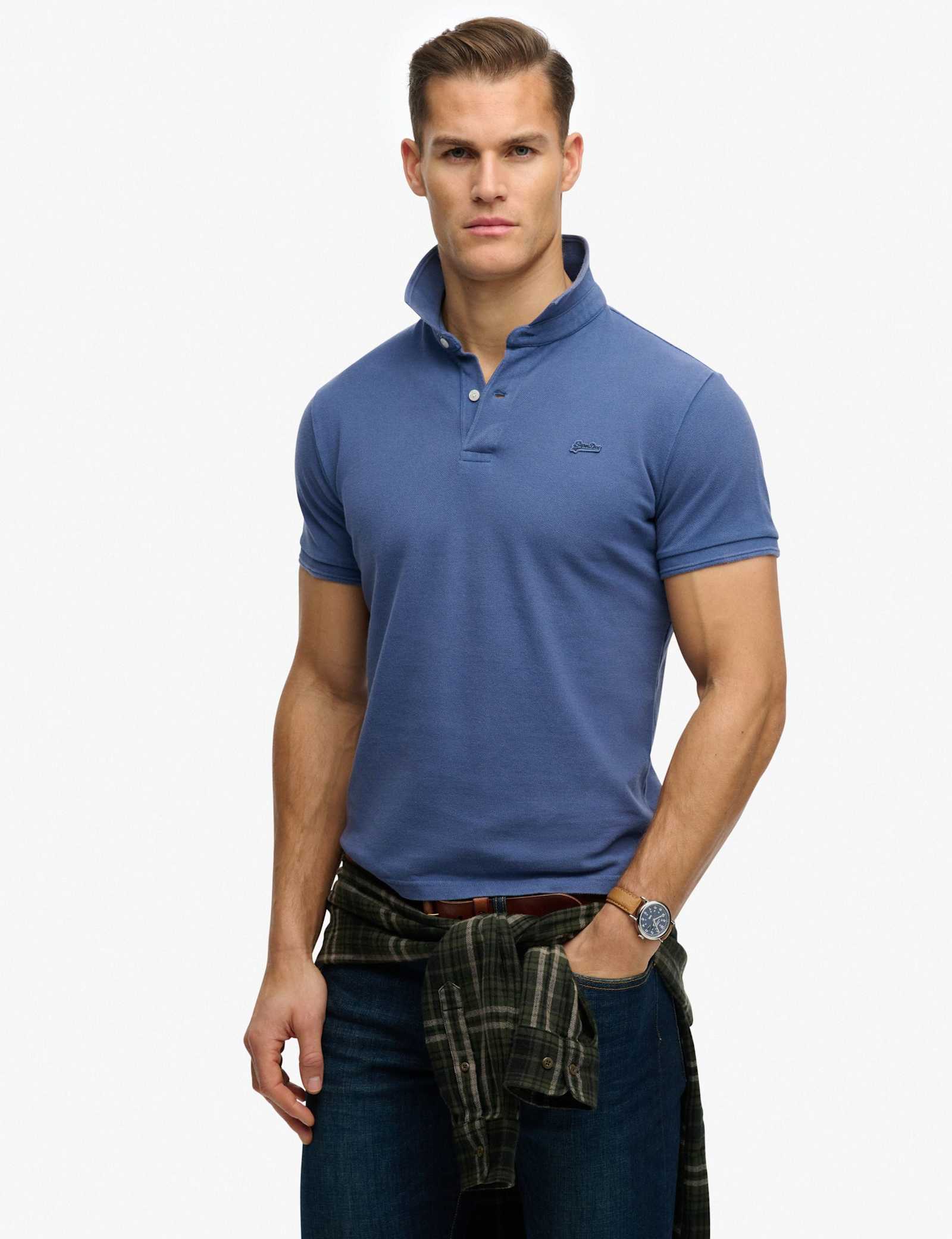 Pure Cotton Pique Polo Shirt - image 2