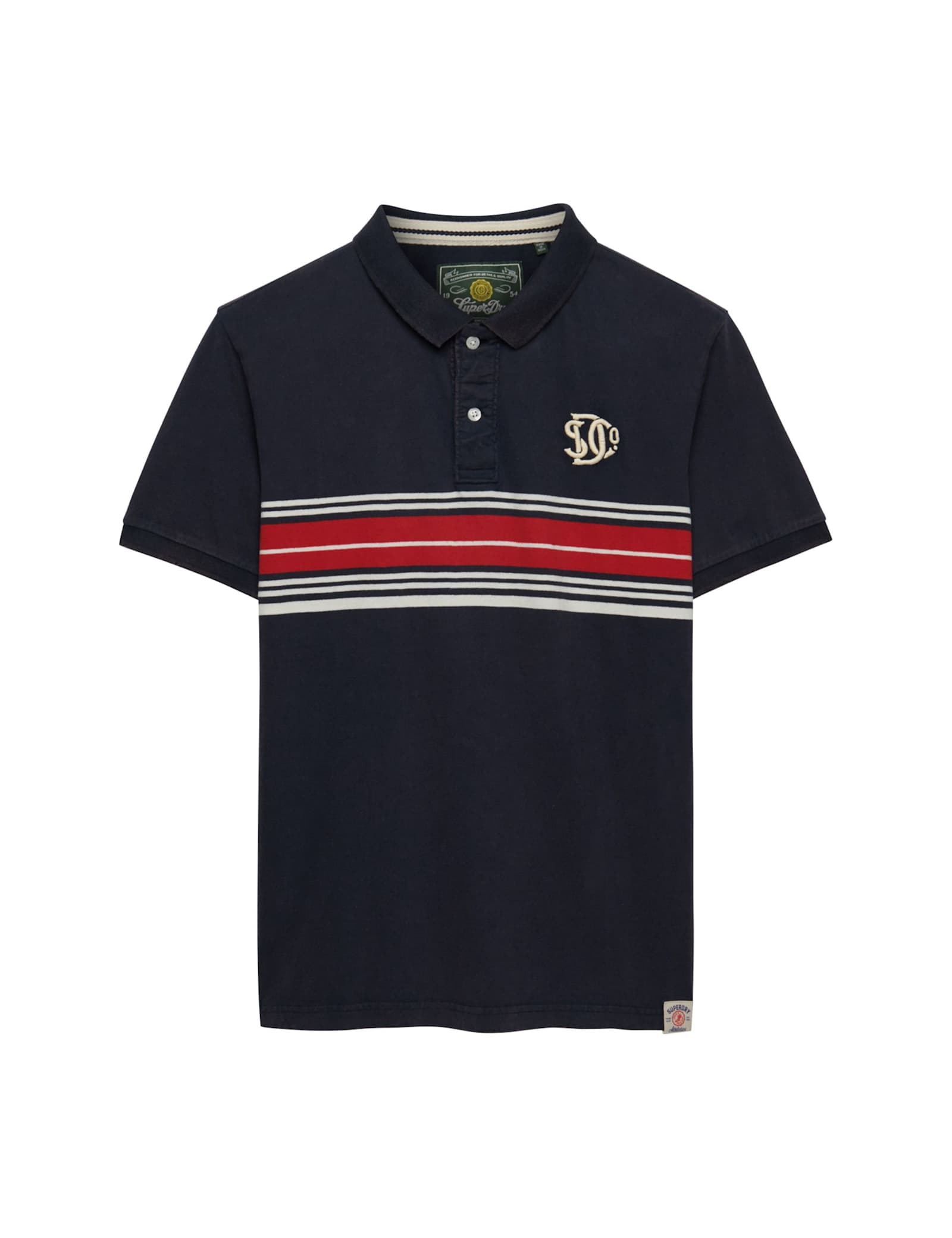 Pure Cotton Jersey Striped Polo Shirt - image 4