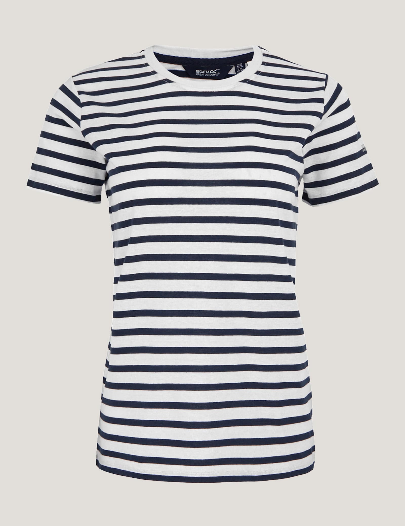 Bayletta Cotton Rich Striped T-Shirt - image 1