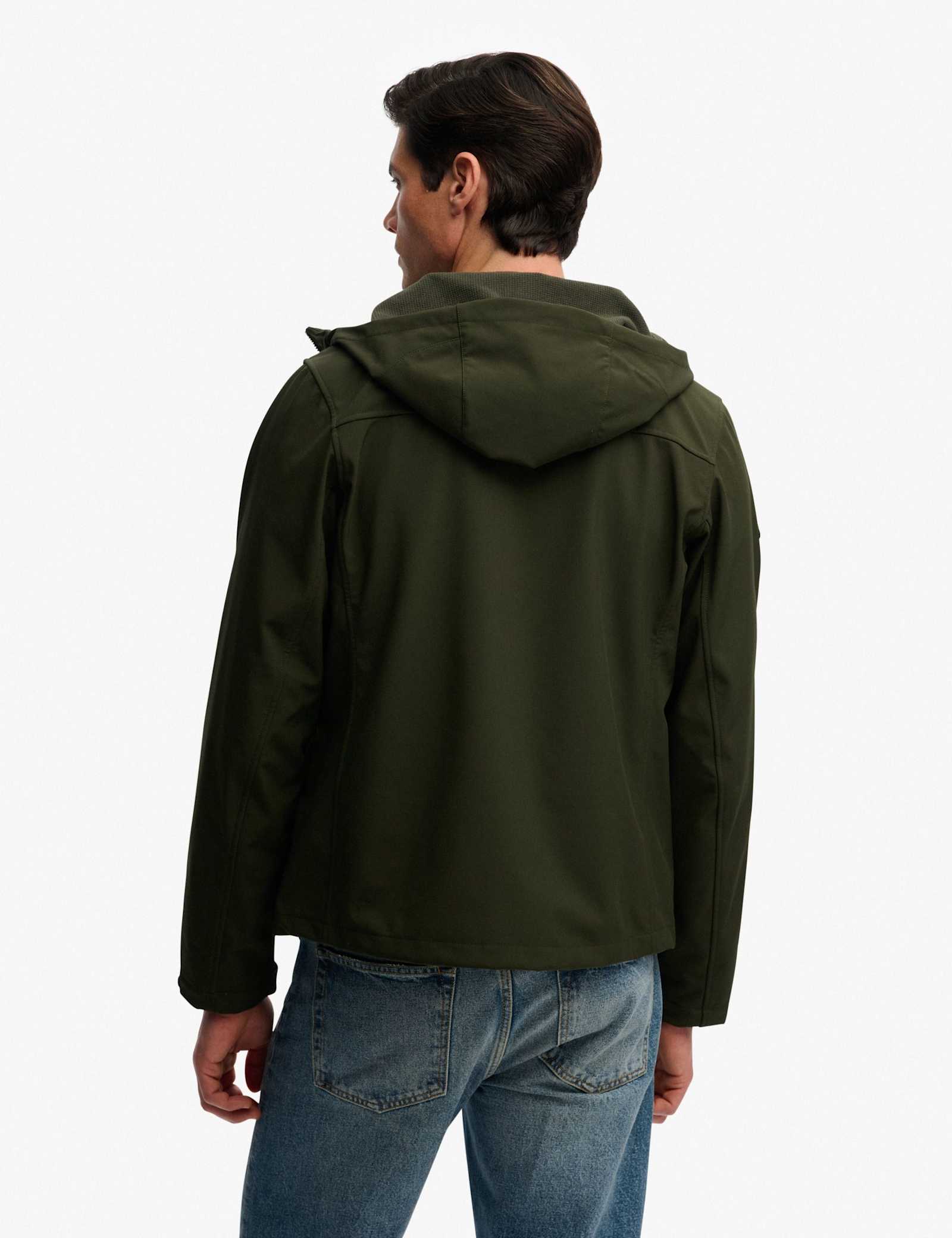Water Resistant Hooded Softshell Jacket - image 4