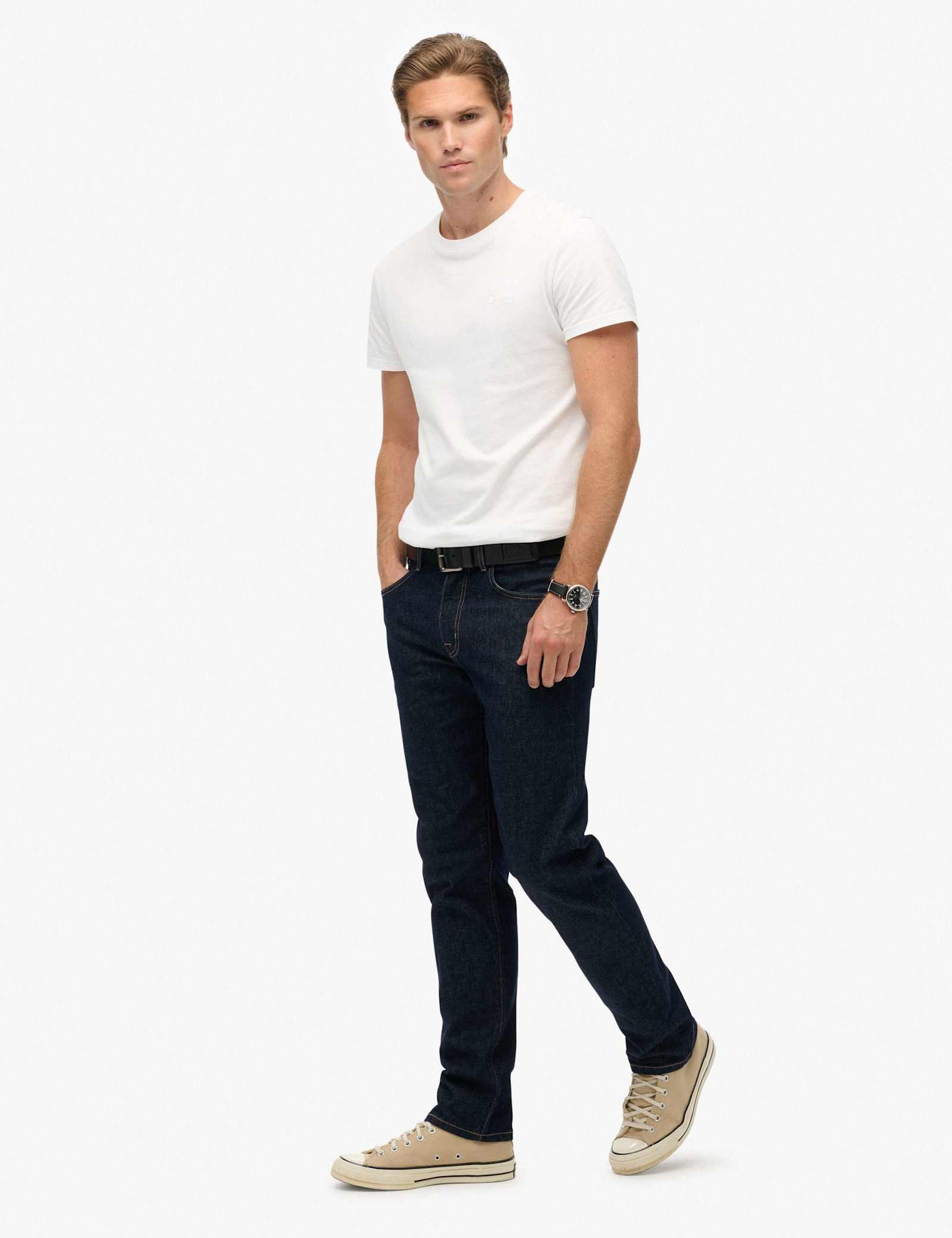 Slim Straight Fit 5 Pocket Jeans - image 3