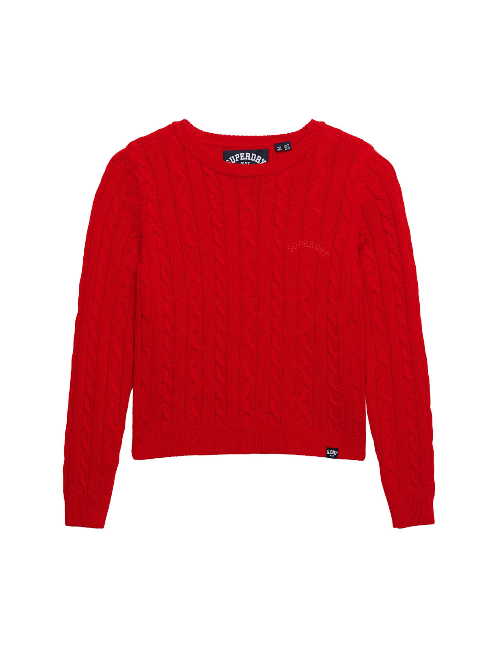 Cable Knit Crew Neck Jumper - image 4