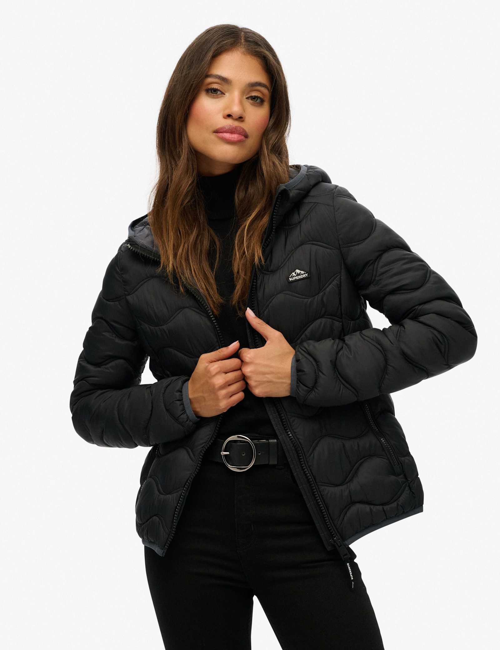 Lightweight Hooded Quilted Puffer Jacket - image 3