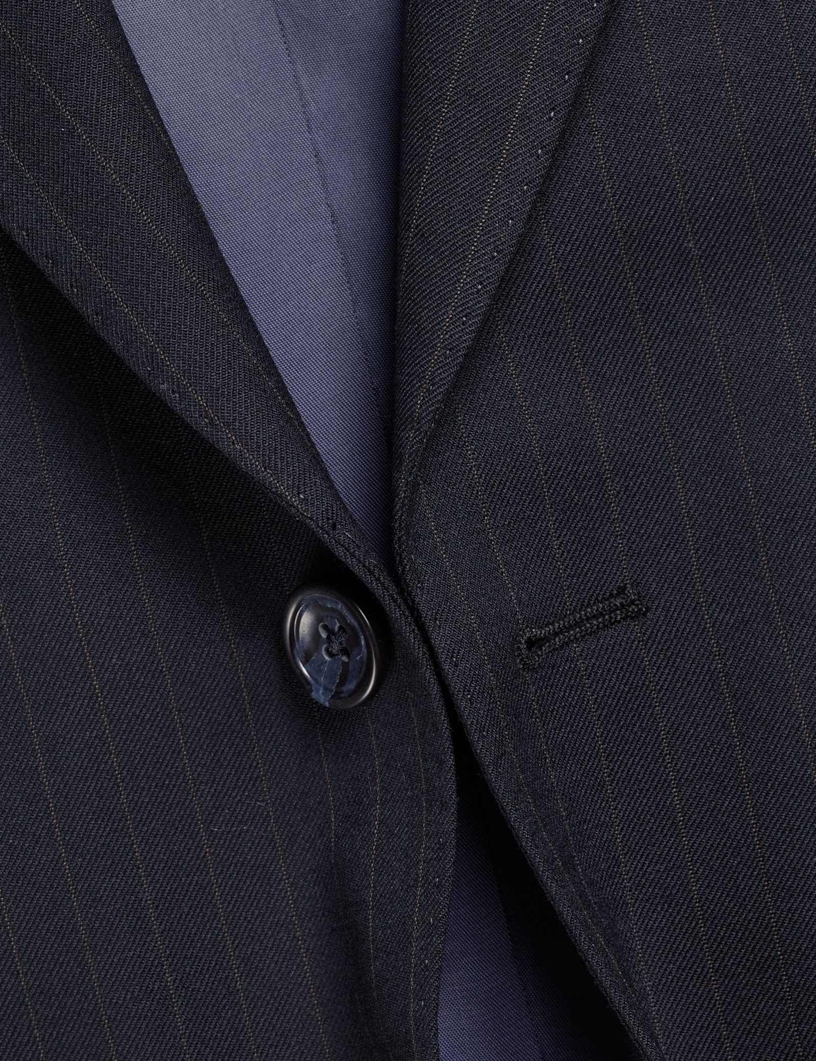Slim Fit Wool Rich Pinstripe Suit Jacket - image 2
