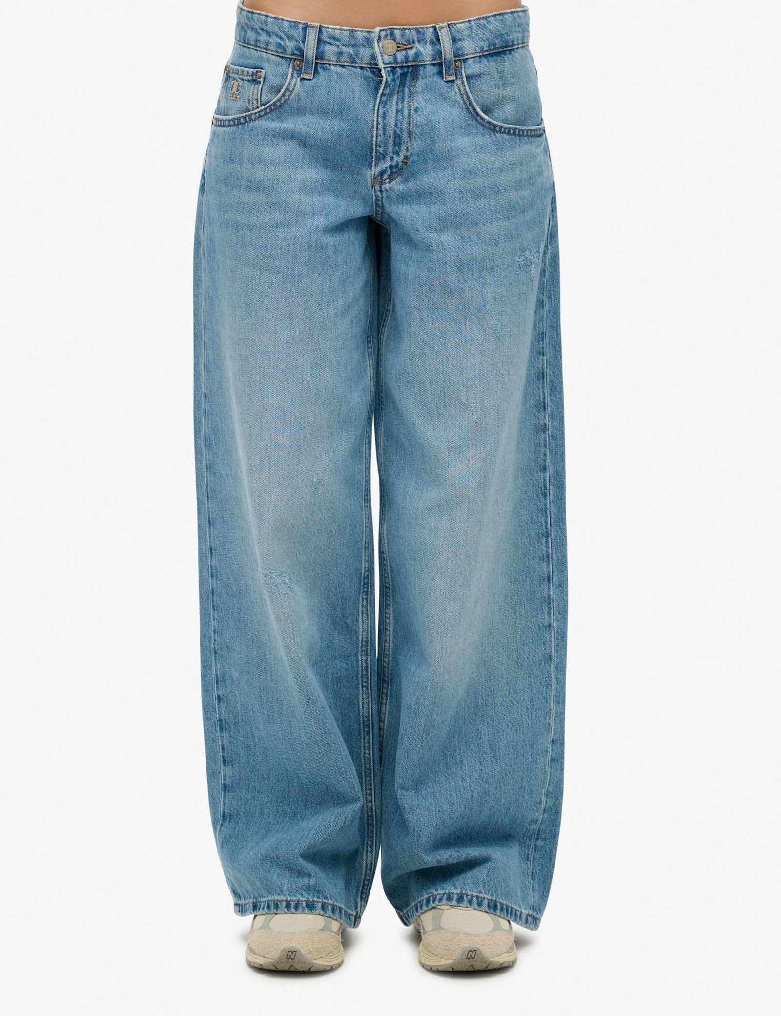 Mid Rise Wide Leg Jeans - image 2