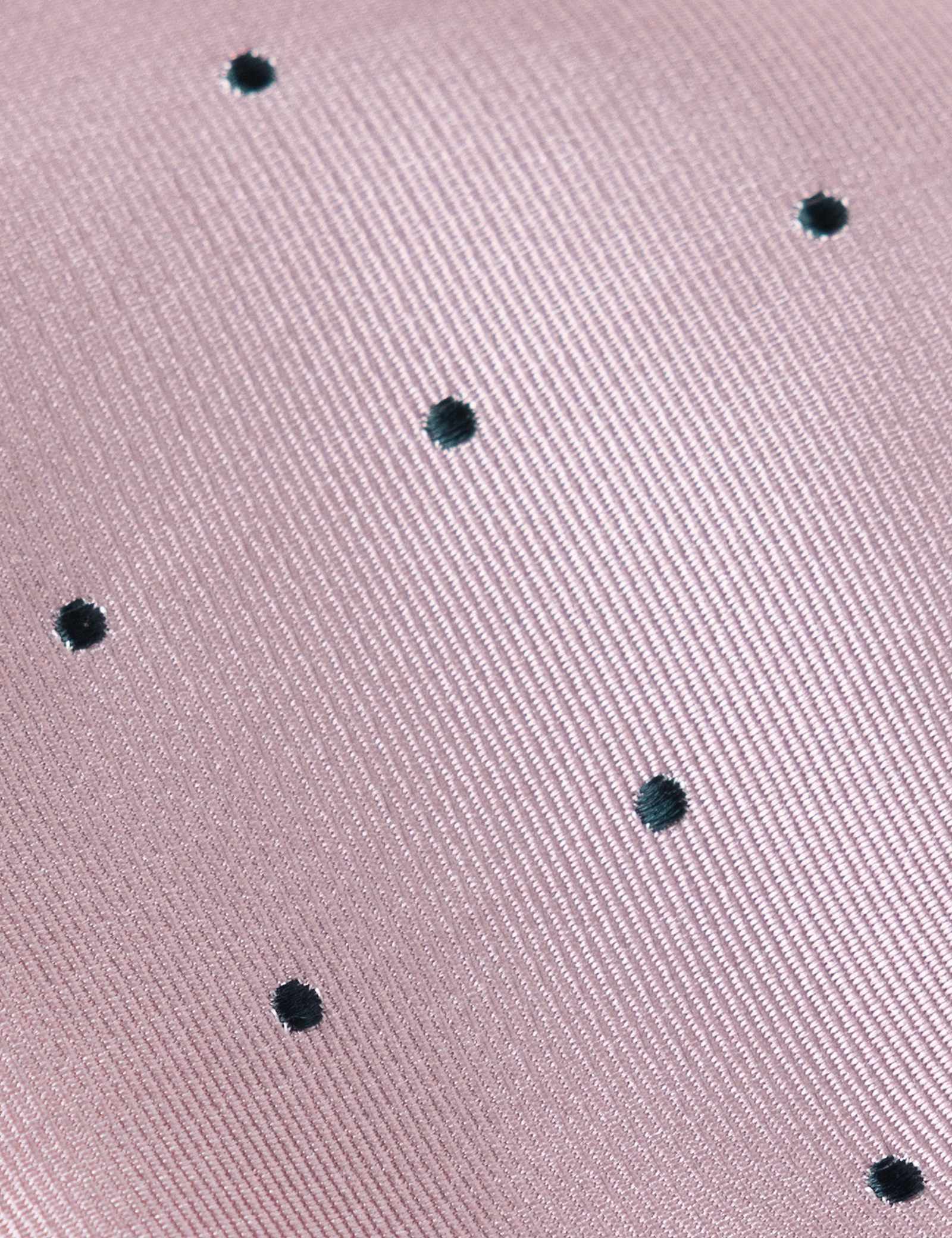 Polka Dot Pure Silk Tie - image 1