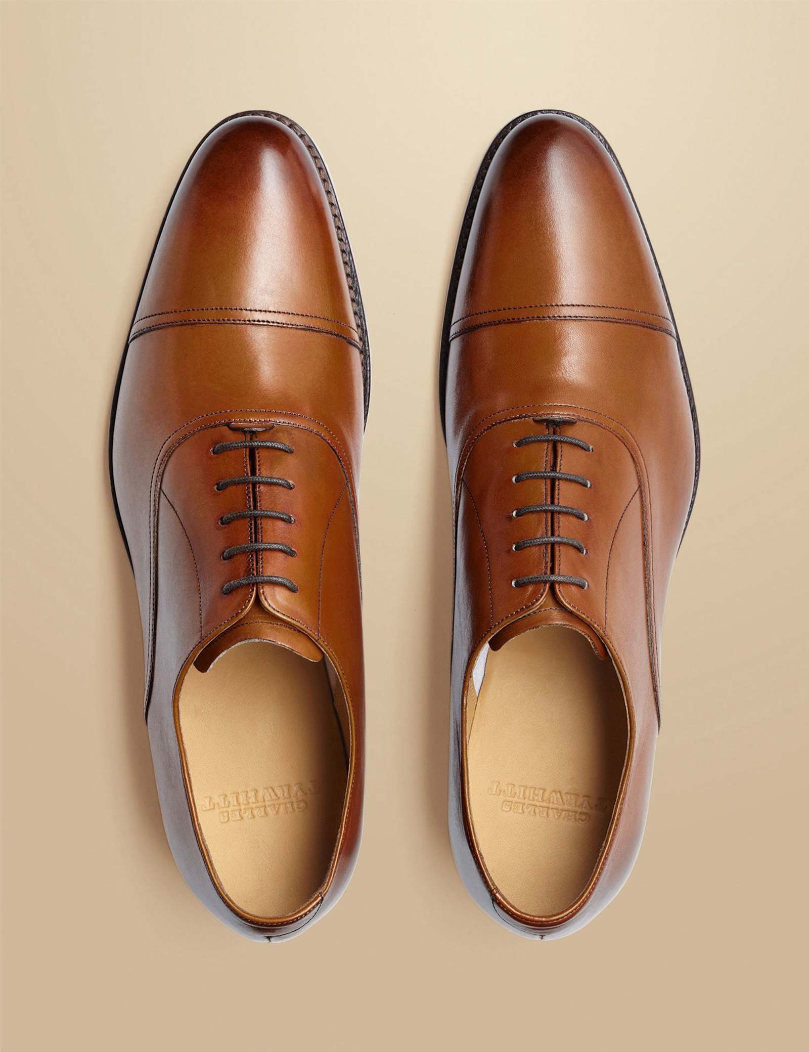 Leather Oxford Shoes - image 3