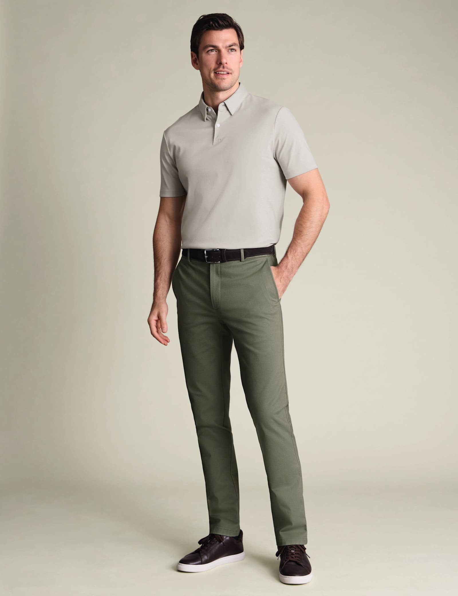 Slim Fit Chinos - image 1