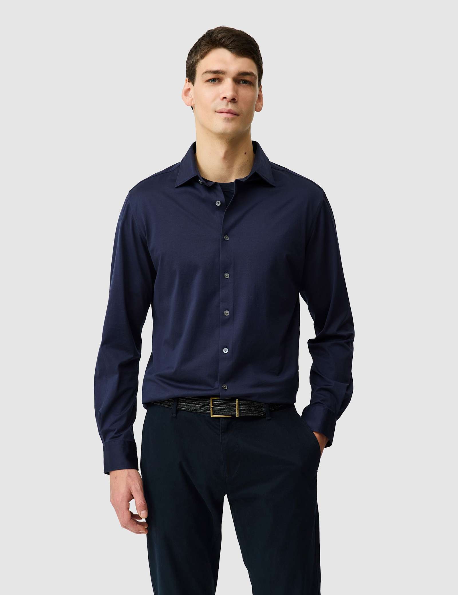 Pure Cotton Oxford Shirt - image 3