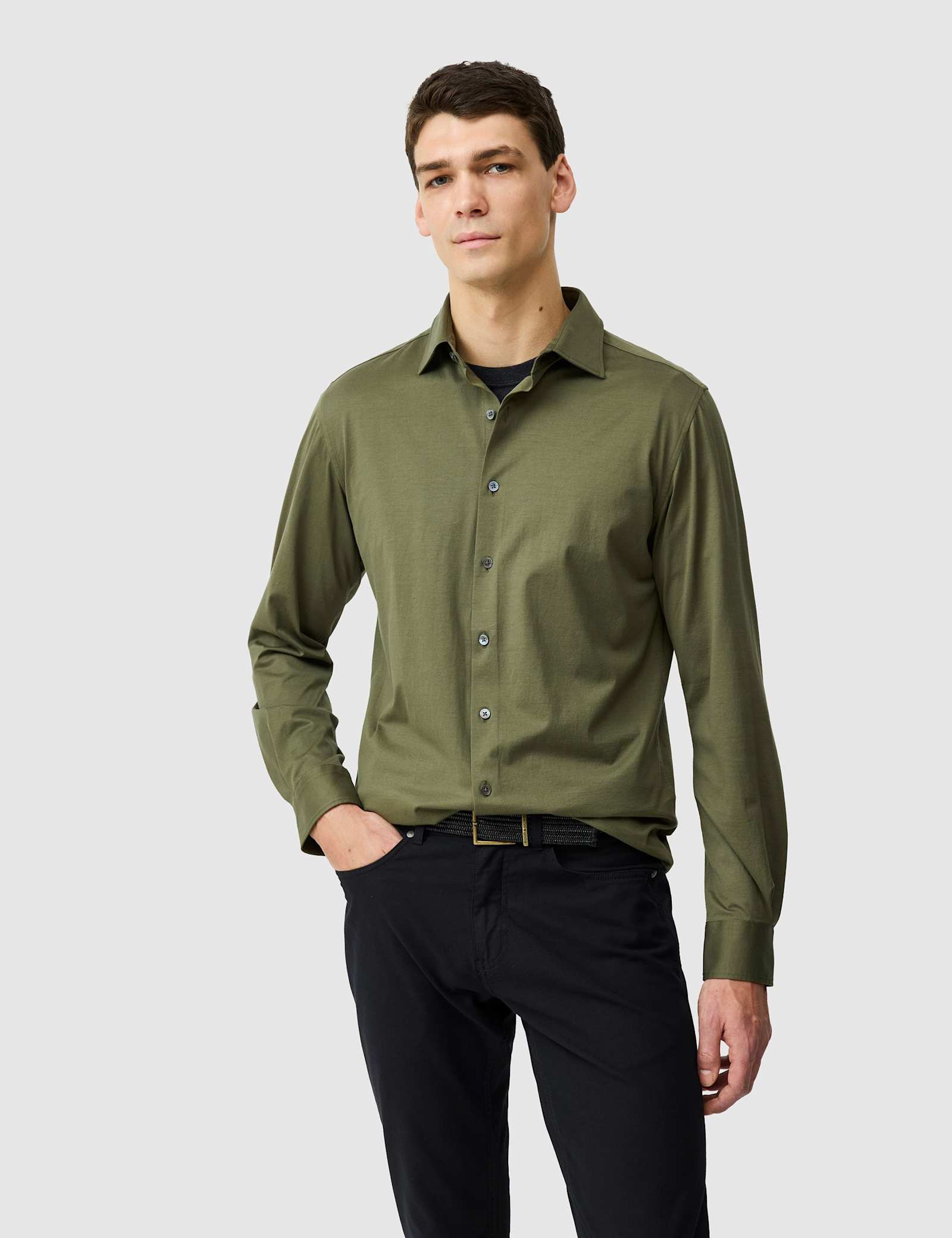 Pure Cotton Oxford Shirt - image 2